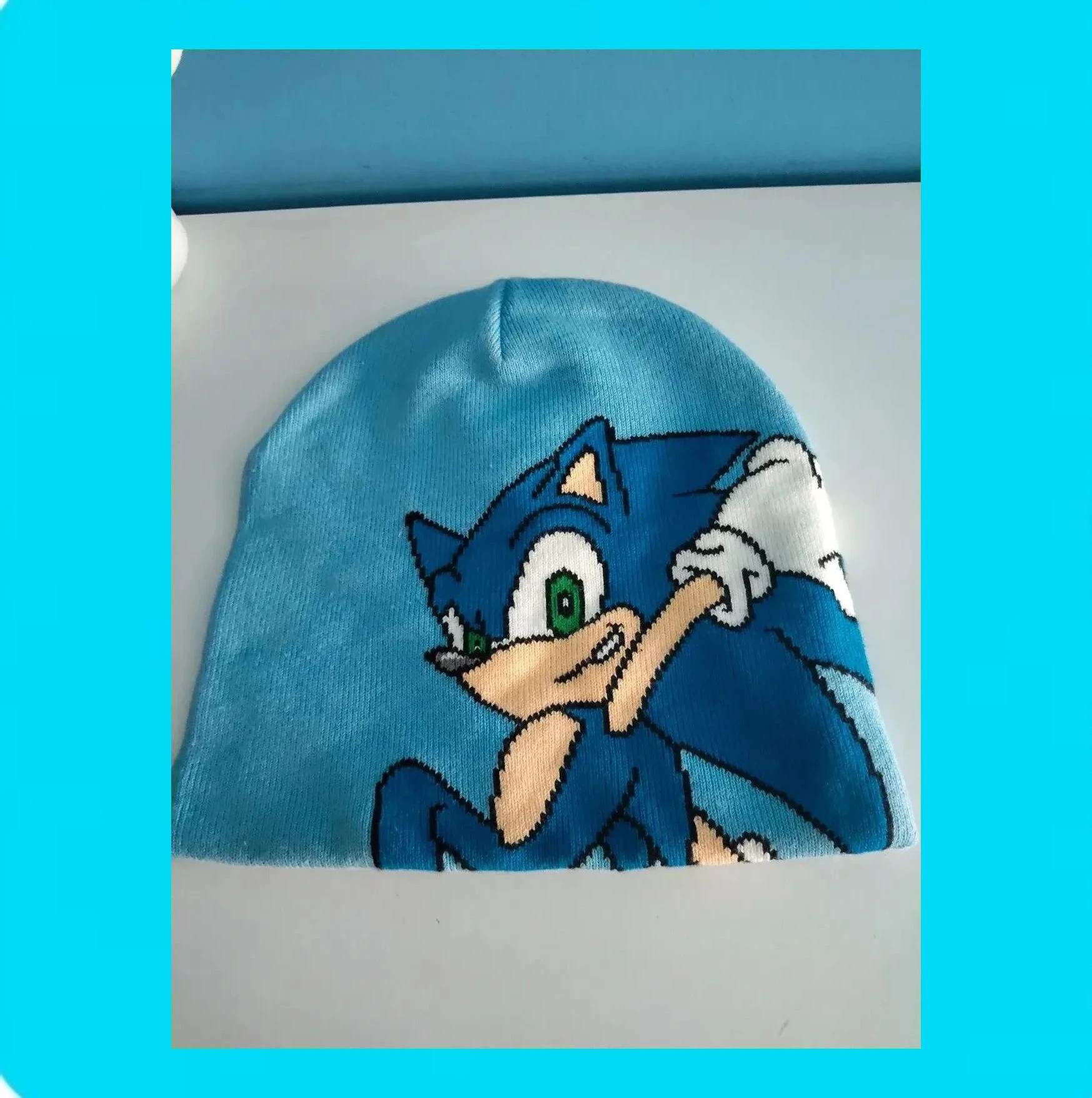 🩵 Gorro Niño Invierno Sonic 🩵 – H&M – taille 8-12 ans, 56 cm 2