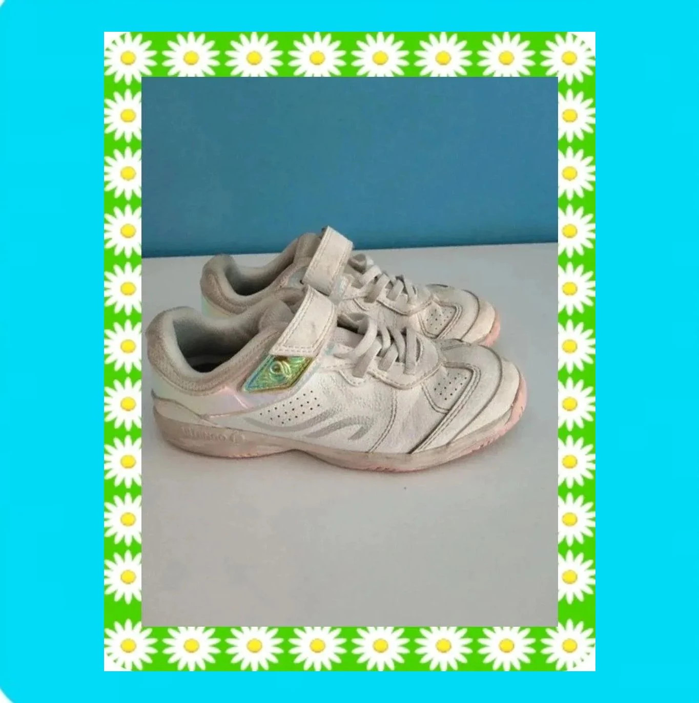 🩷 Zapatillas Niña Blancas Cierre Velcro 🩷 – Decathlon – taille 33 2