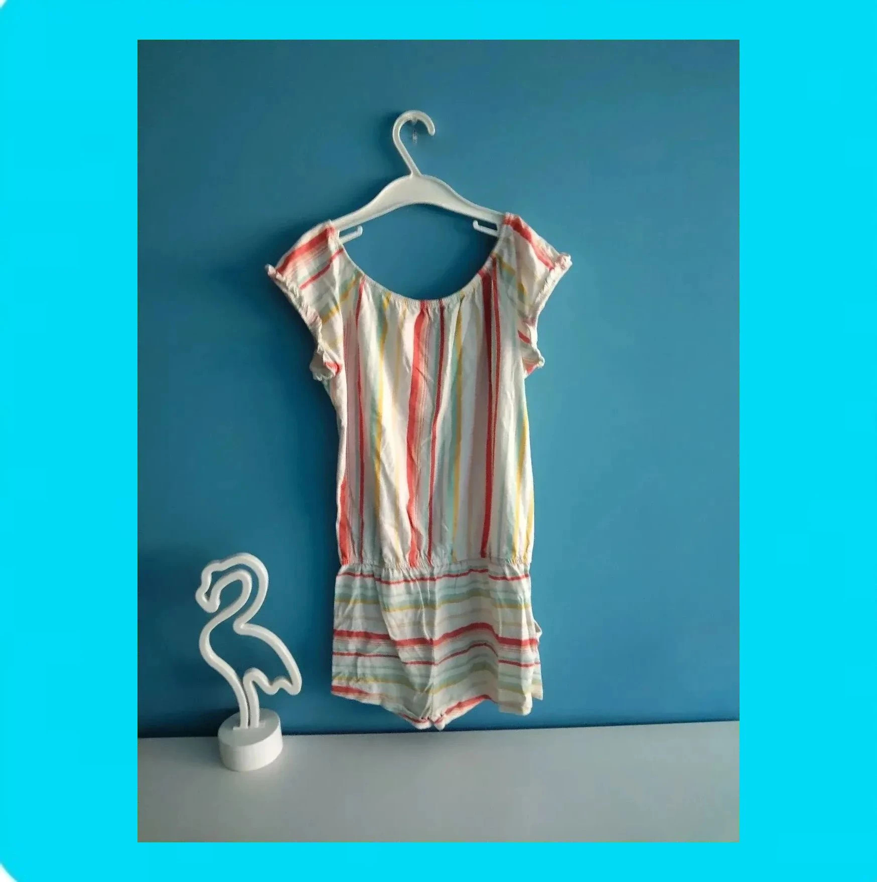 🩷 Bonito Mono Corto Niña Rayas 🩷 – Kiabi – taille 10 ans / 140 cm 4