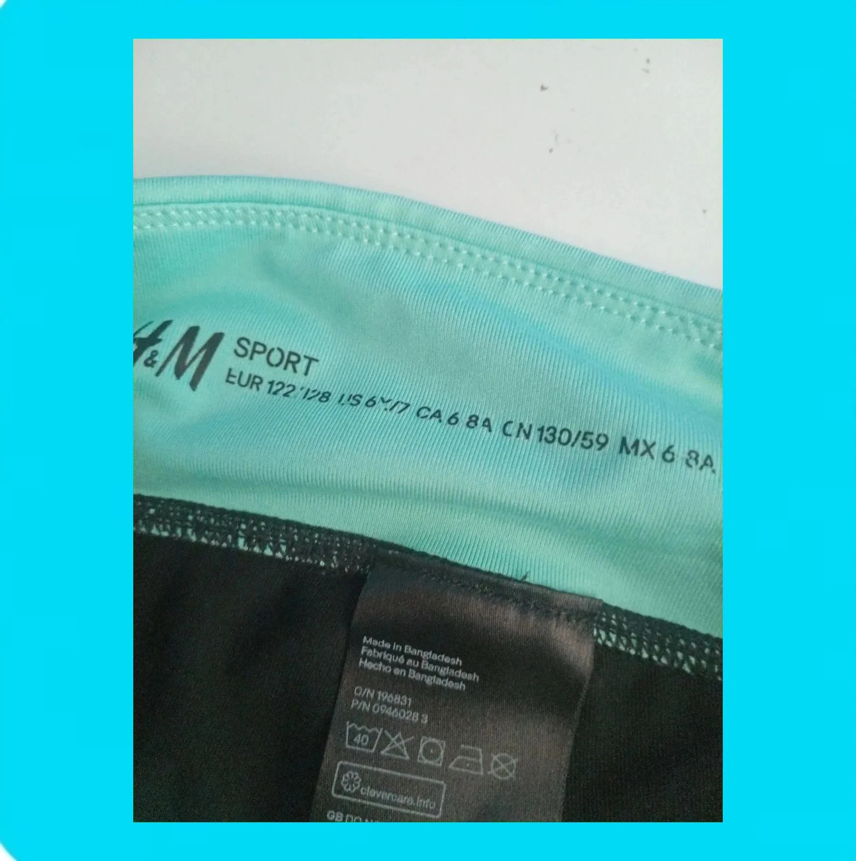 🩷 Leggins Deportivo Niña Sport 🩷 – H&M – taille 7 ans / 122 cm 3