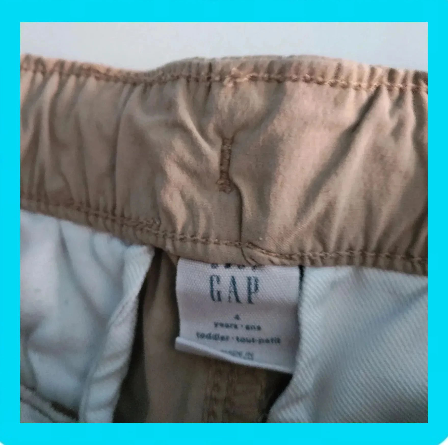 🩵 Bonito Pantalón Corto Niño 🩵 – GAP – taille 4 ans / 104 cm 3