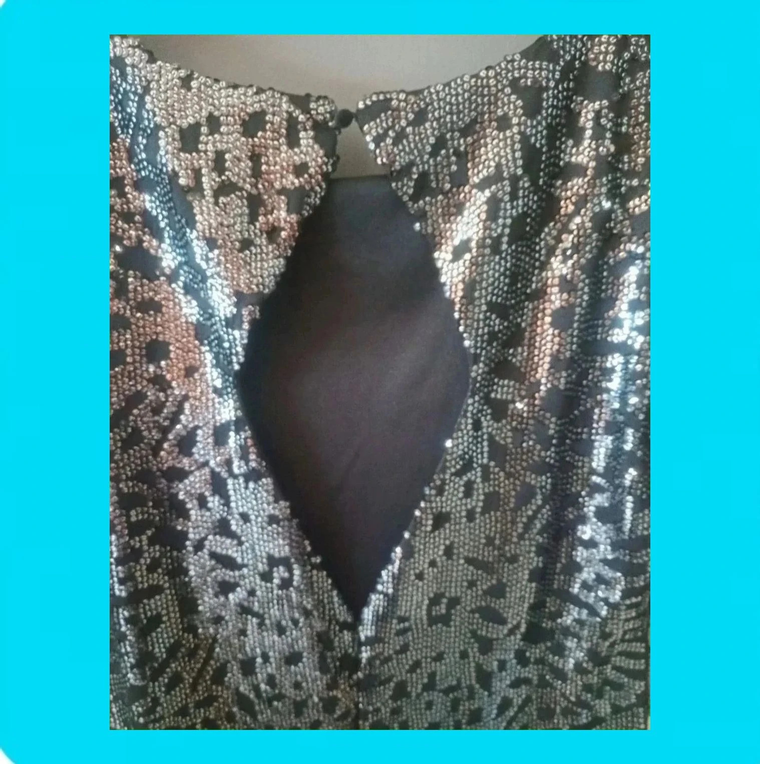 💗 Espectacular Vestido Mujer Lentejuelas 💗 – Sfera – taille L / 40 / 12 4