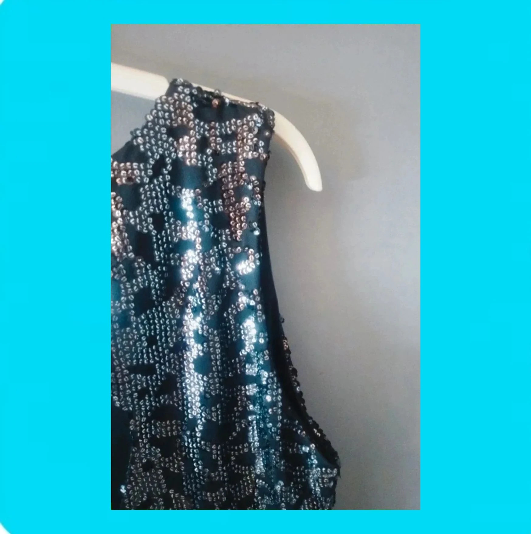 💗 Espectacular Vestido Mujer Lentejuelas 💗 – Sfera – taille L / 40 / 12 3