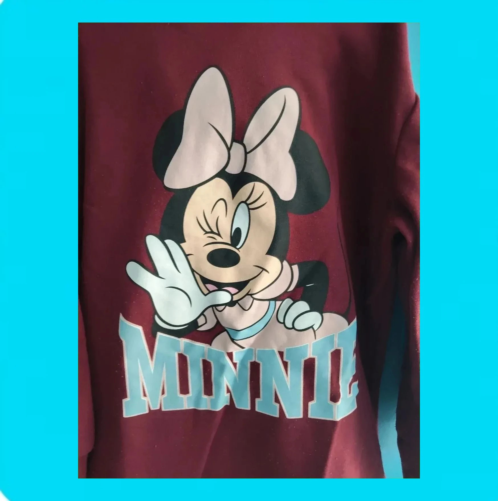 🩷 Sudadera Niña Larga Minnie 🩷 – H&M – taille 7 ans / 122 cm 3