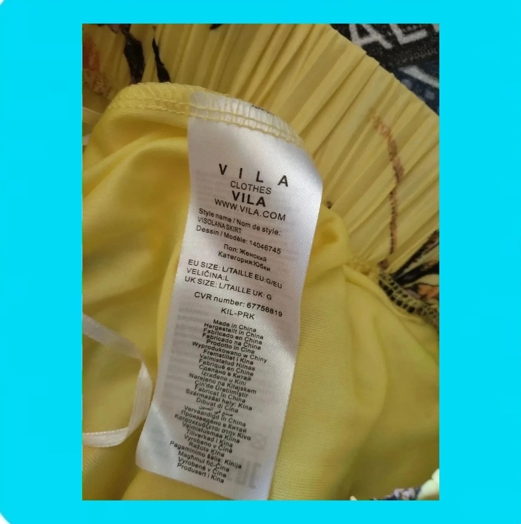🩷 Espectacular Falda Mujer Verano 🩷 – Vila – taille L / 40 / 12 4