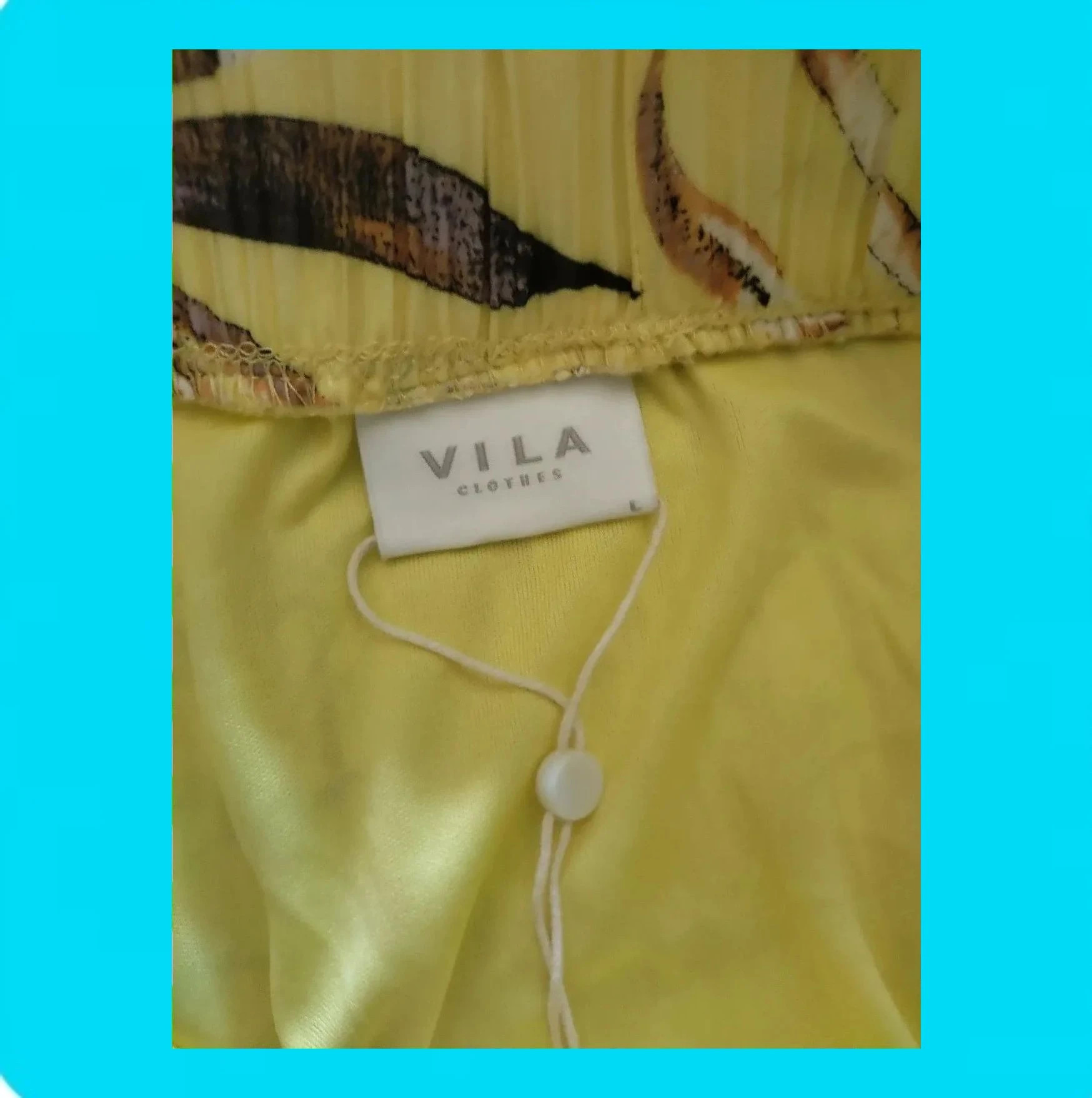 🩷 Espectacular Falda Mujer Verano 🩷 – Vila – taille L / 40 / 12 5
