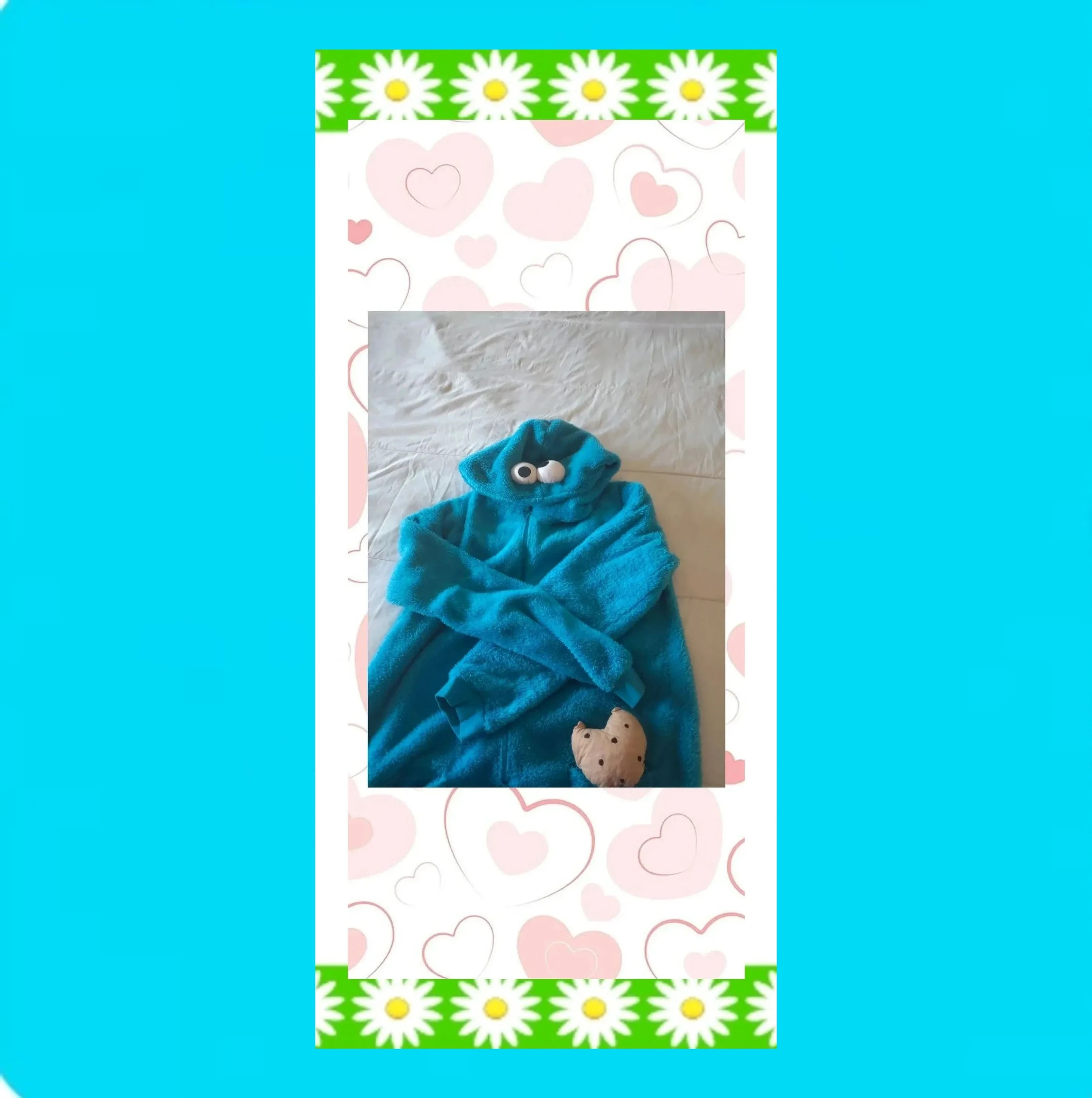 🩵 Disfraz Adulto El Monstruo de las Galletas 🩵 – H&M – taille XS 3