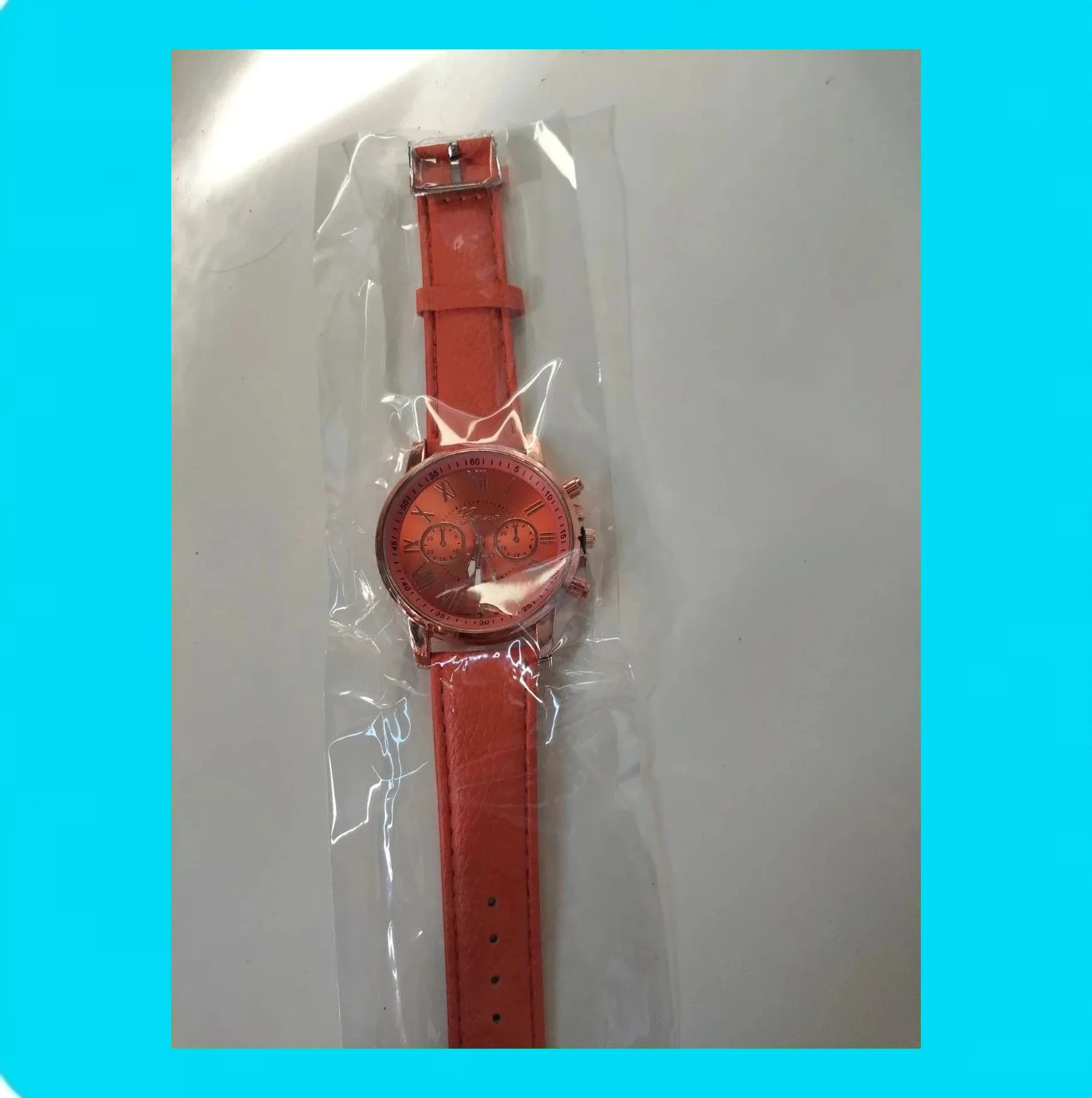 🩷 Bonito Reloj Mujer Naranja 🩷 – taille Taille unique 2