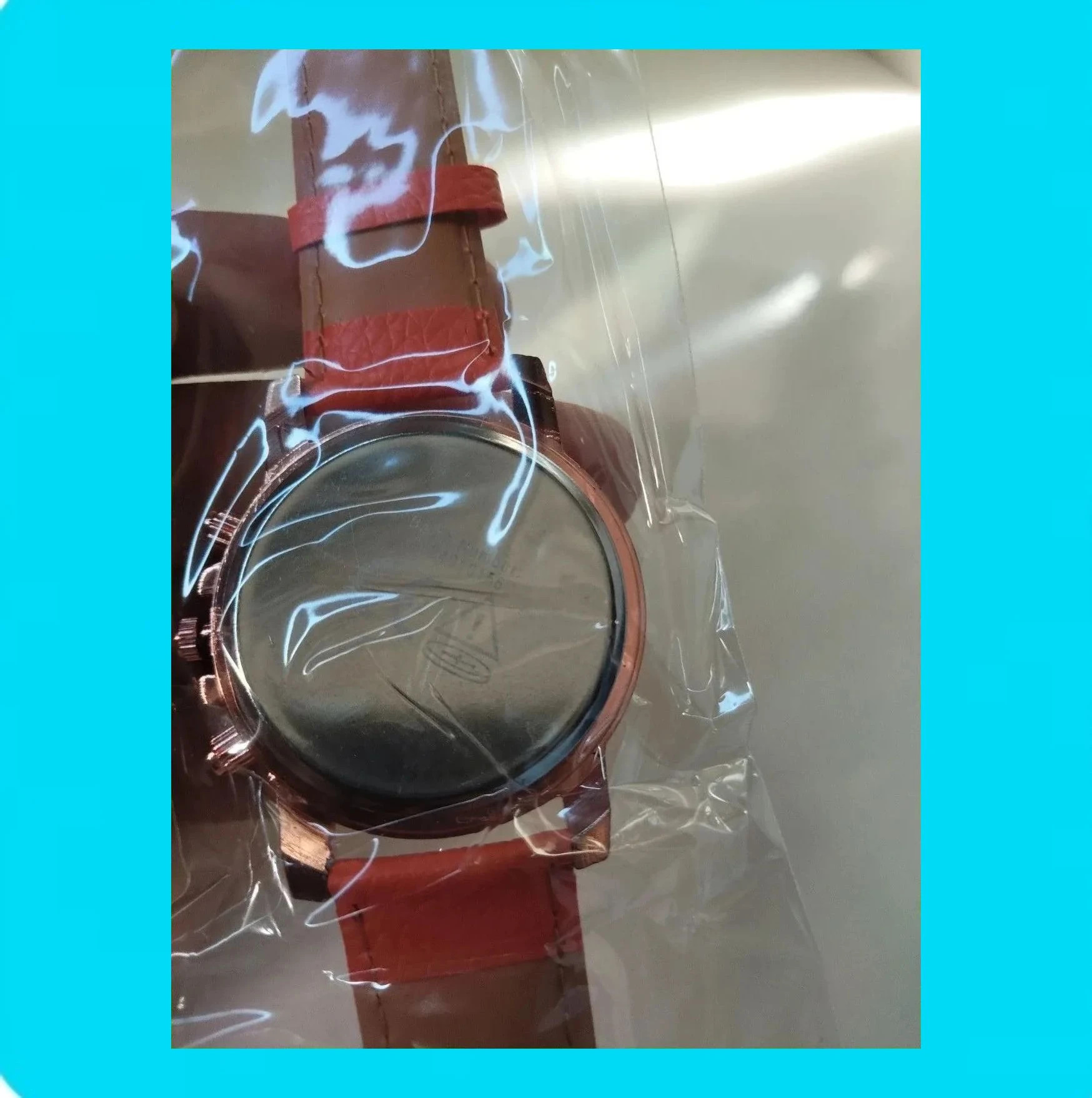🩷 Bonito Reloj Mujer Naranja 🩷 – taille Taille unique 5