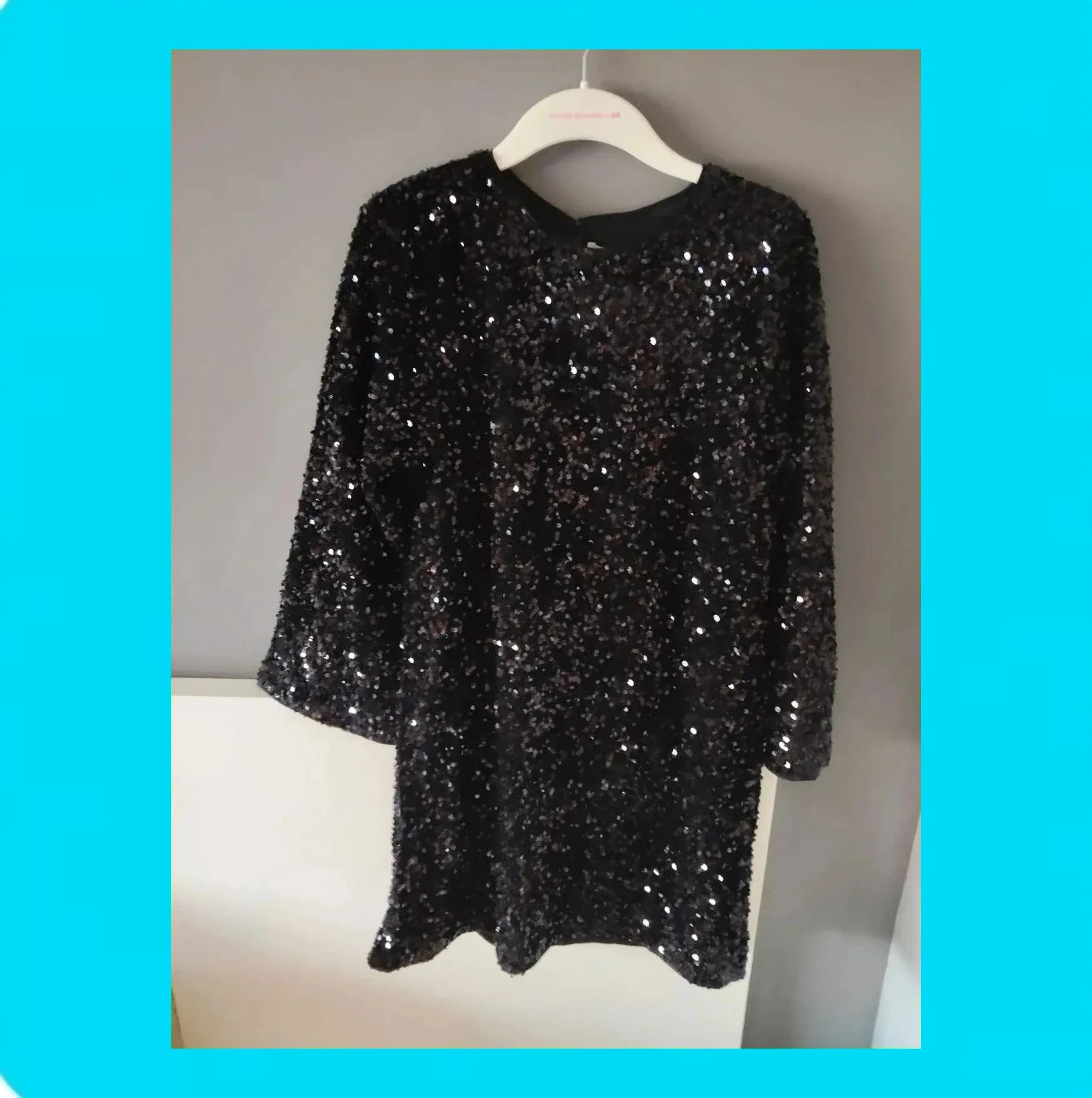 🩷 Espectacular Vestido Lentejuelas 🩷 – H&M – taille M / 38 / 10