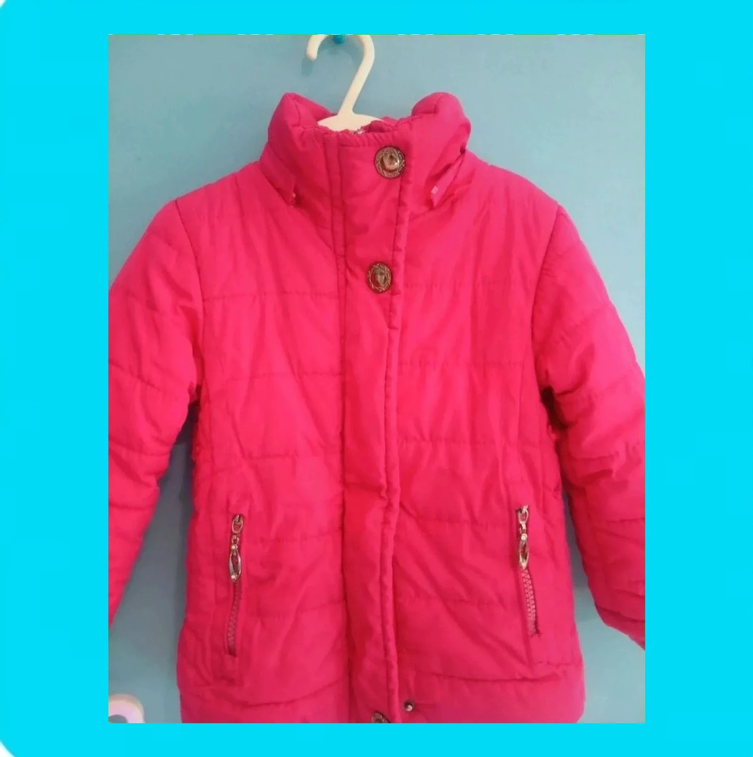 🩷 Bonita Chaqueta Acolchada Niña 🩷 – Fashion Girl – taille 24-36 mois / 92 cm 2
