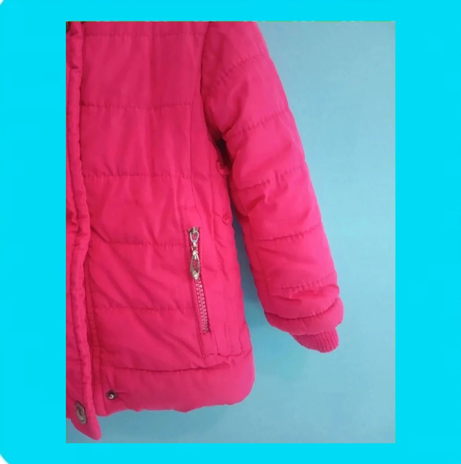 🩷 Bonita Chaqueta Acolchada Niña 🩷 – Fashion Girl – taille 24-36 mois / 92 cm 3