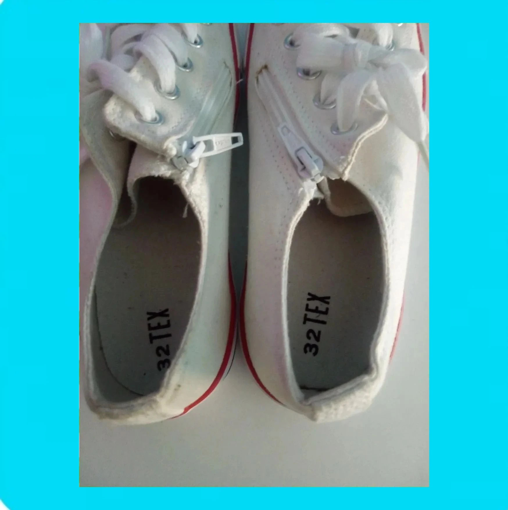 🩷Bonitas Zapatillas Niña Loneta 🩷 – TEX – taille 32 5