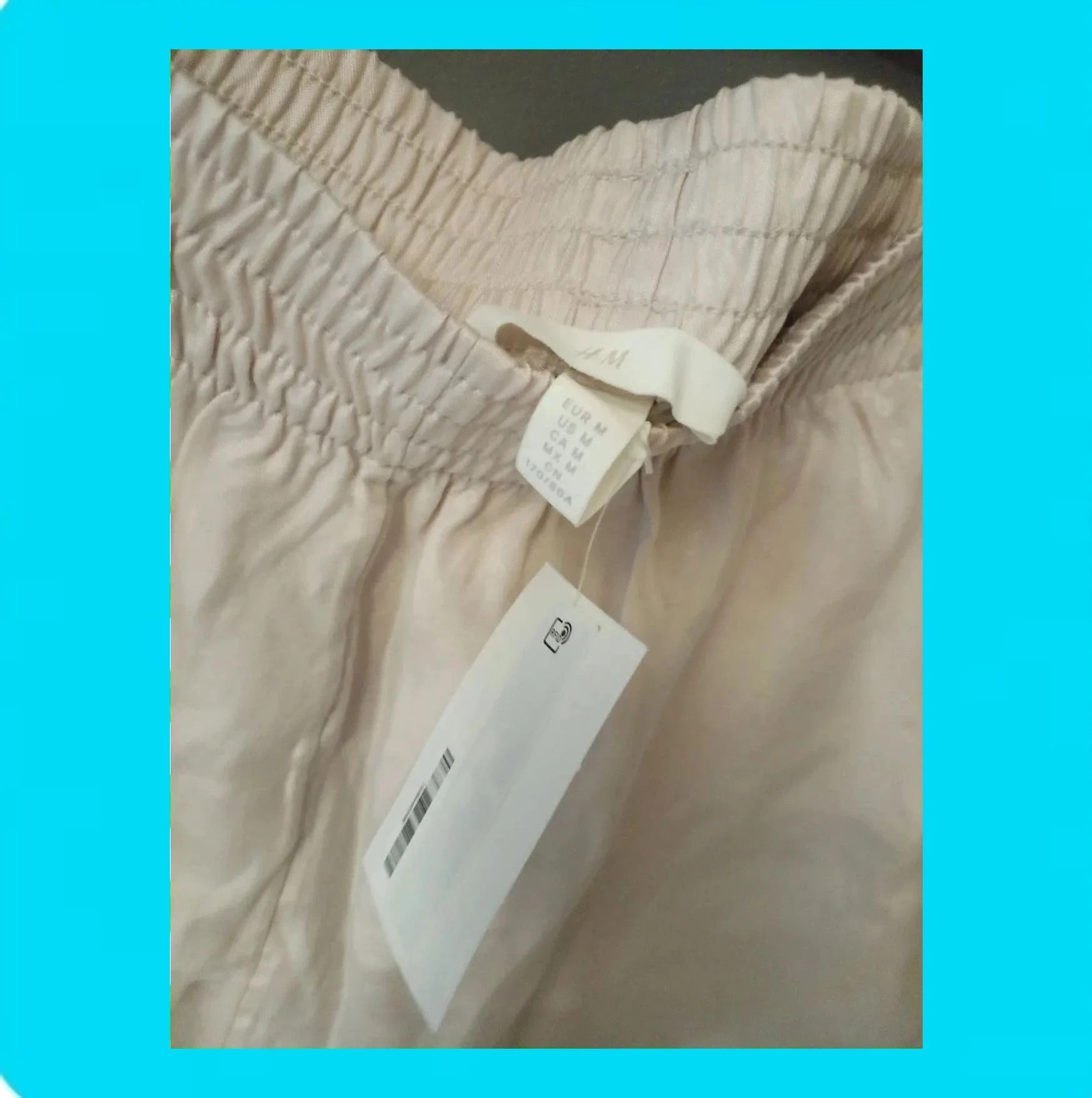 💗 Precioso Pantalón Corto Mujer Satén 💗 – H&M – taille M / 38 / 10 4