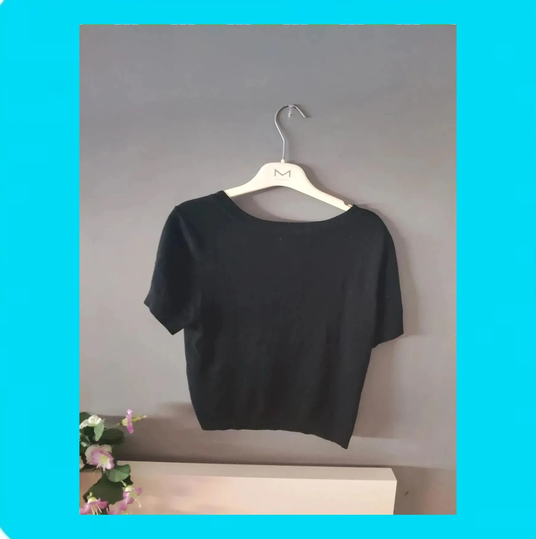 🩷 Cardigan Punto Manga Corta Mujer 🩷 – Mango – taille M / 38 / 10 2
