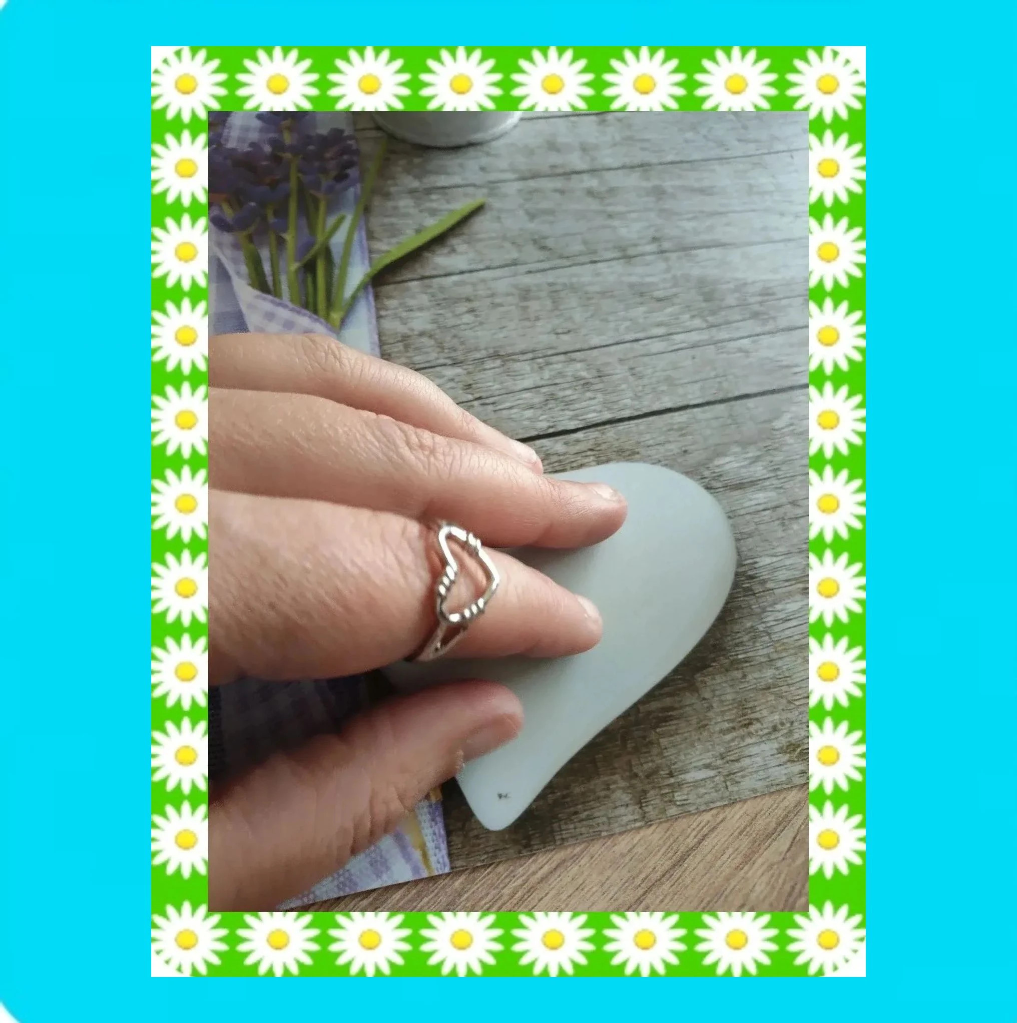 💍Anillo Mujer Ajustable Corazón Plateado 💍 – taille Ajustable 2