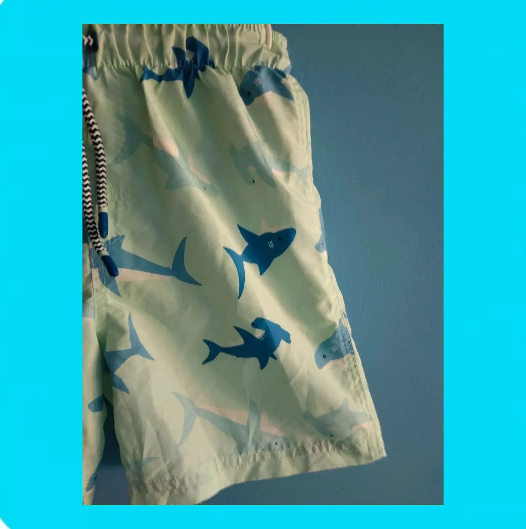 🩵 Bonito Bañador Niño Tiburones 🩵 – Kiabi – taille 12 ans / 152 cm 3