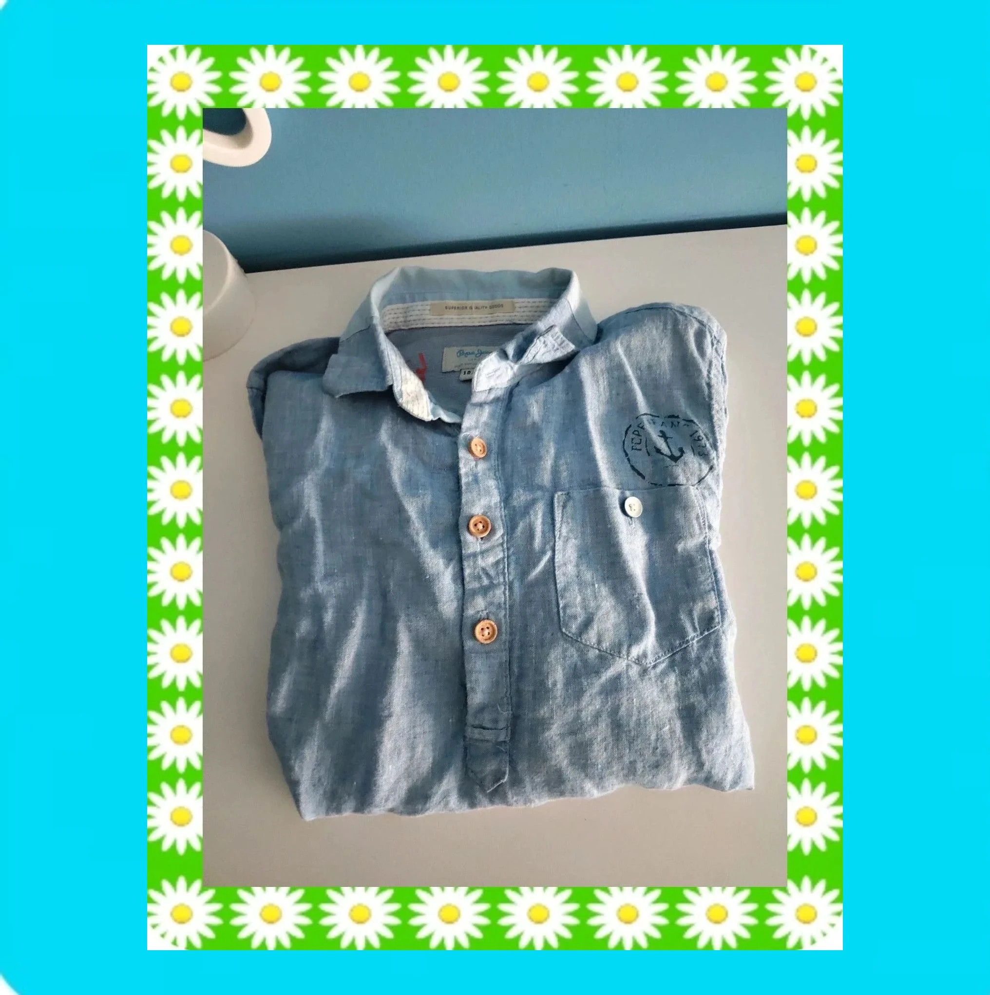 🩵 Preciosa Camisa Niño Pepe Jeans 🩵 – Pepe Jeans – taille 10 ans / 140 cm 2