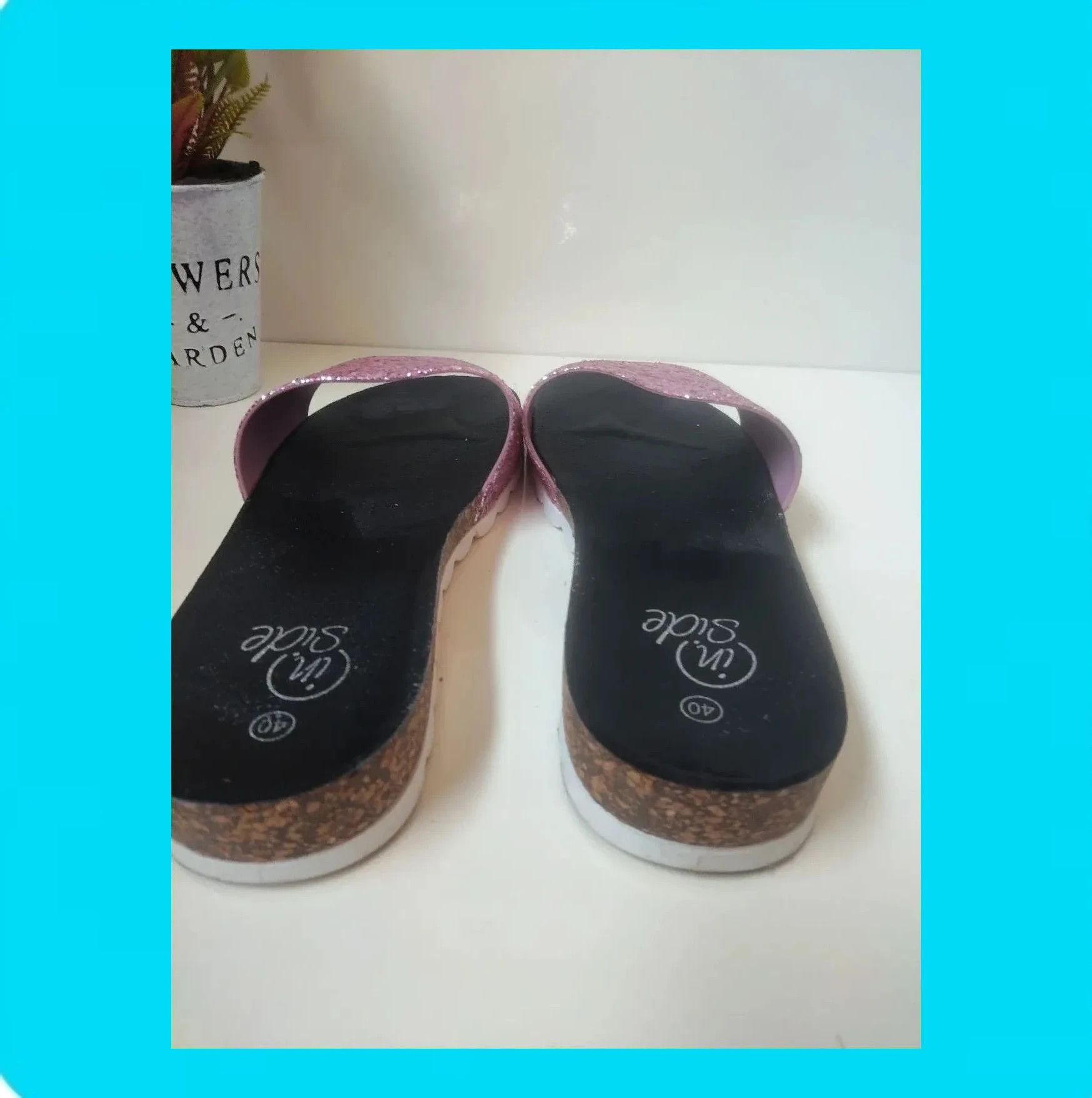 💓Preciosas Sandalias Mujer Purpurina 💓 – Inside – taille 40 4
