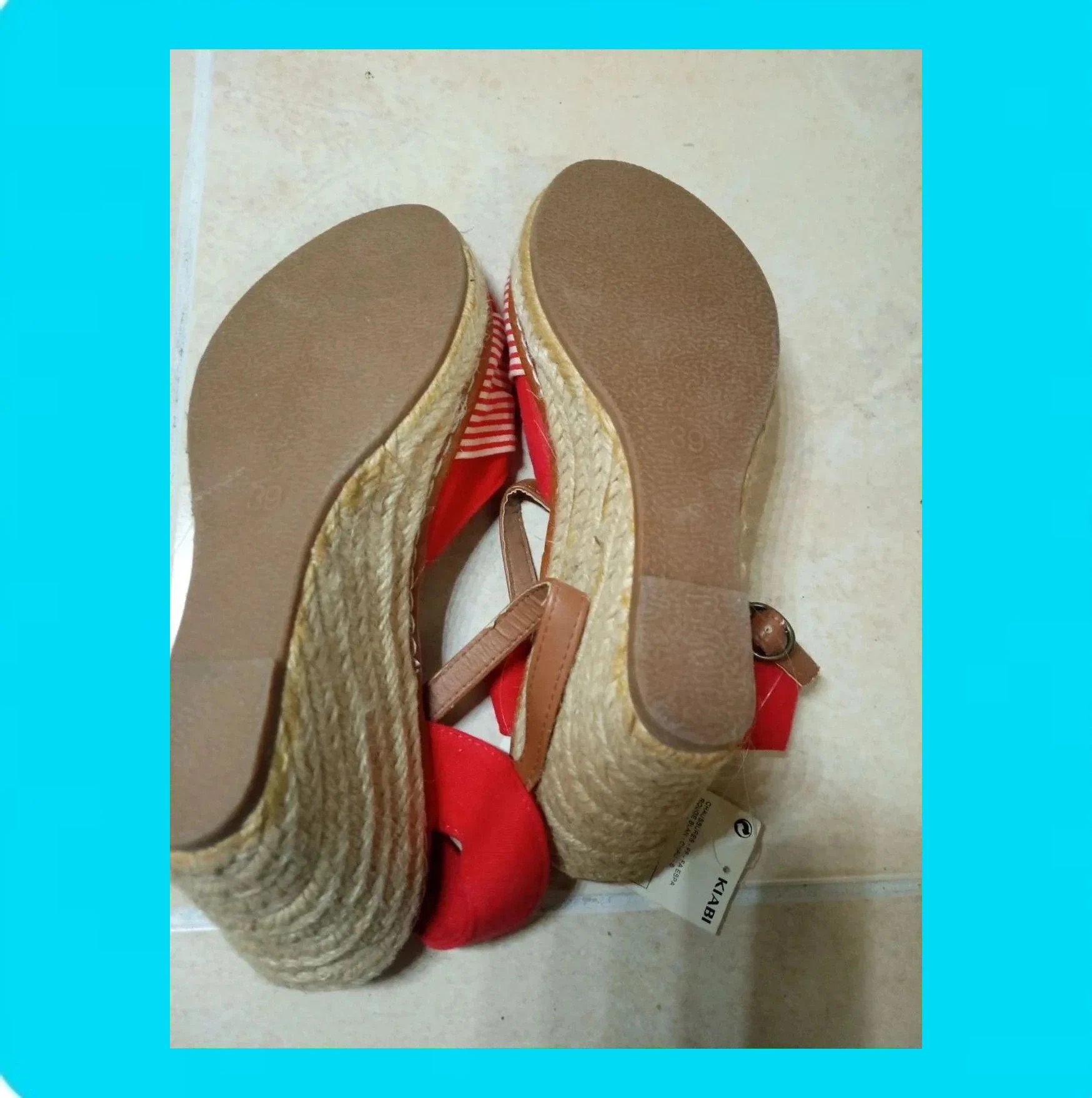 💫Sandalia con cuña. – Kiabi – taille 39 4