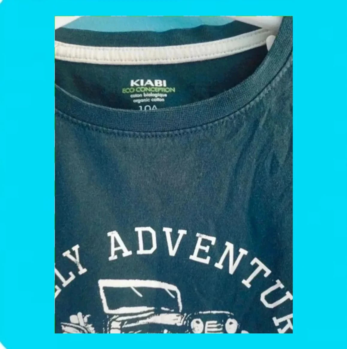🩵 Camiseta Niño Manga Larga 🩵 – Kiabi – taille 10 ans / 140 cm 2