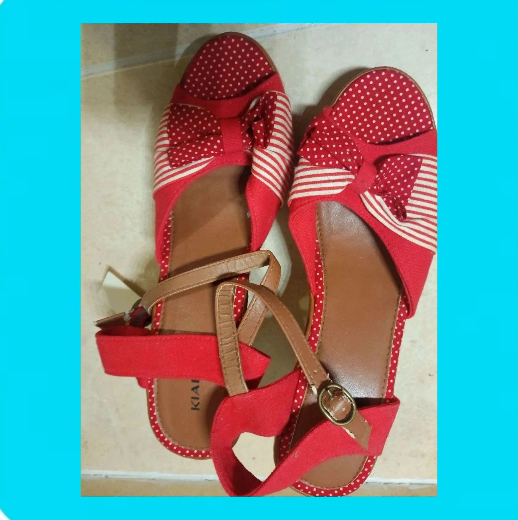 💫Sandalia con cuña. – Kiabi – taille 39 5
