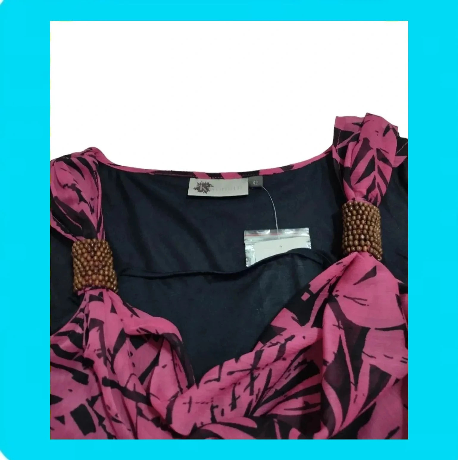 🩷Blusa Mujer Sin Mangas Estampada – Kiabi – taille XL / 42 / 14 3
