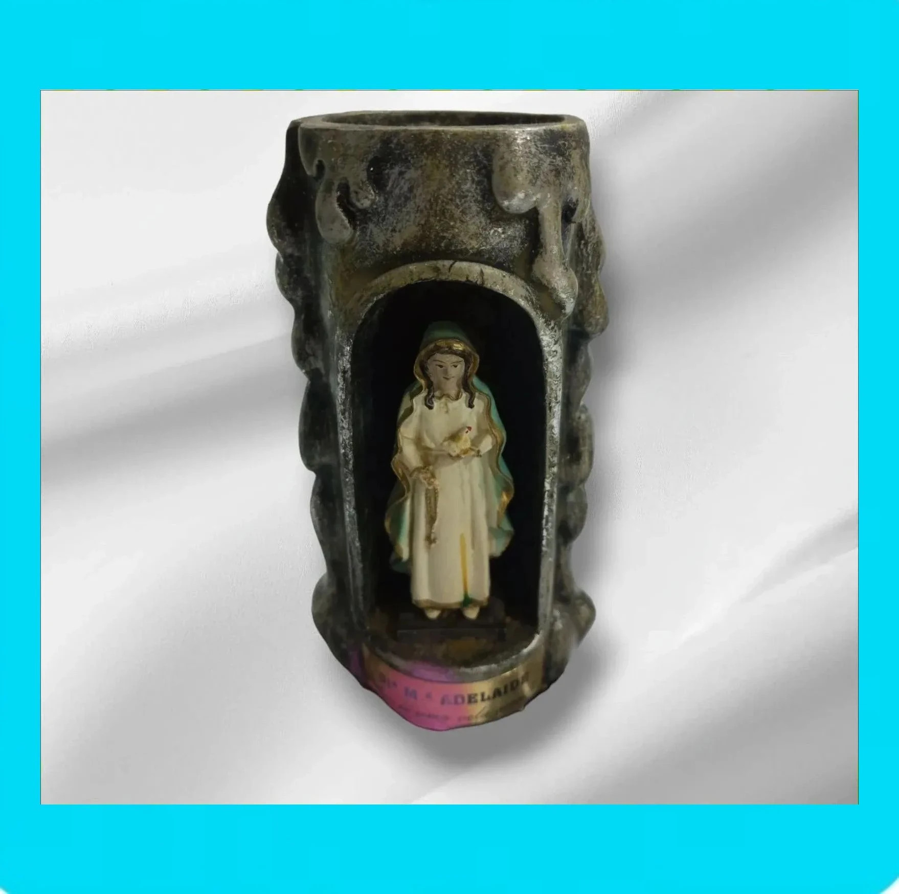 🙏🏼Virgen Santa María Adelaide Vintage – Vela