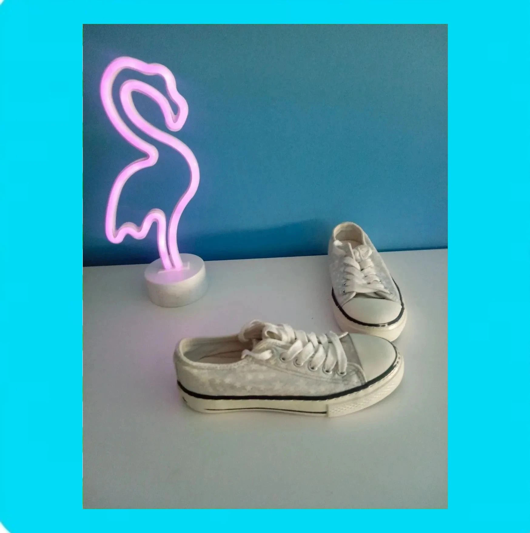 🩷 Zapatillas Niña Loneta Estrellas Brillantes 🩷