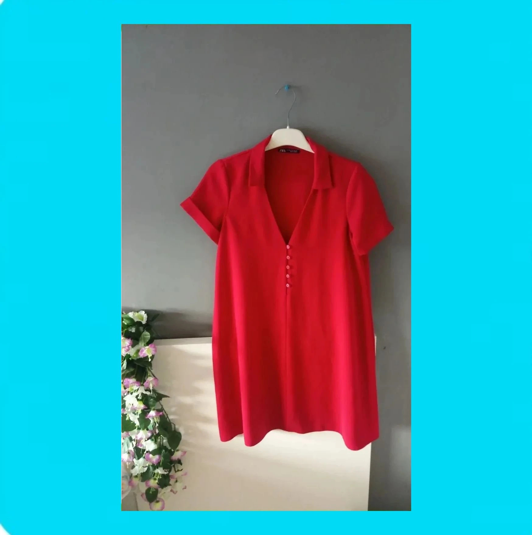 💗 Vestido Mujer Rojo Zara 💗 – Zara – taille XS / 34 / 6