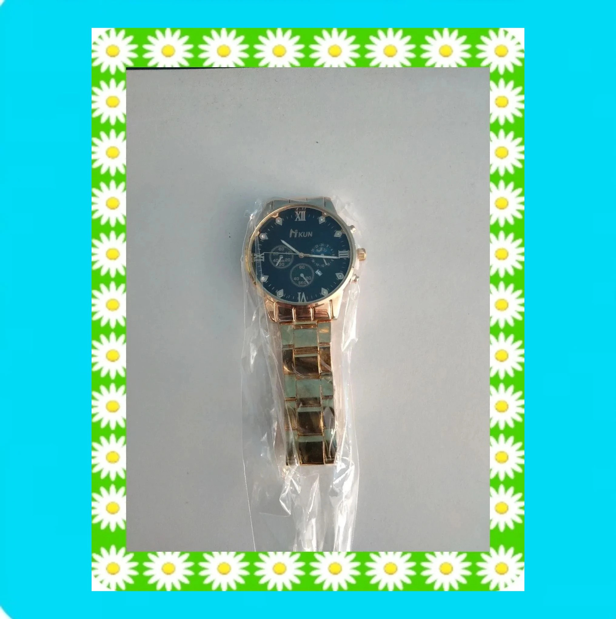 🩵 Precioso Reloj Caballero Dorado 🩵 – taille Taille unique
