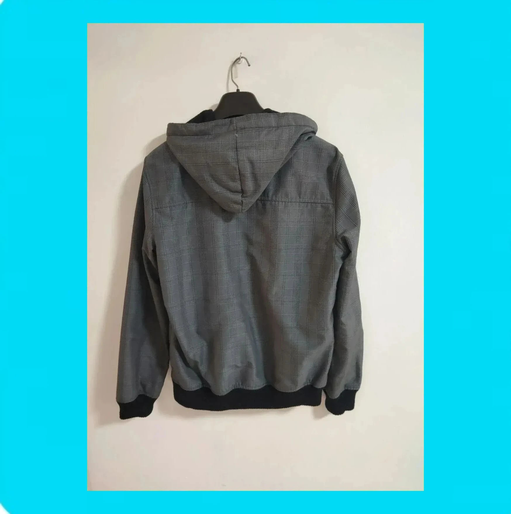 🩵 Chaqueta Cuadros Hombre Con Capucha🩵 – SMOG – taille S 4
