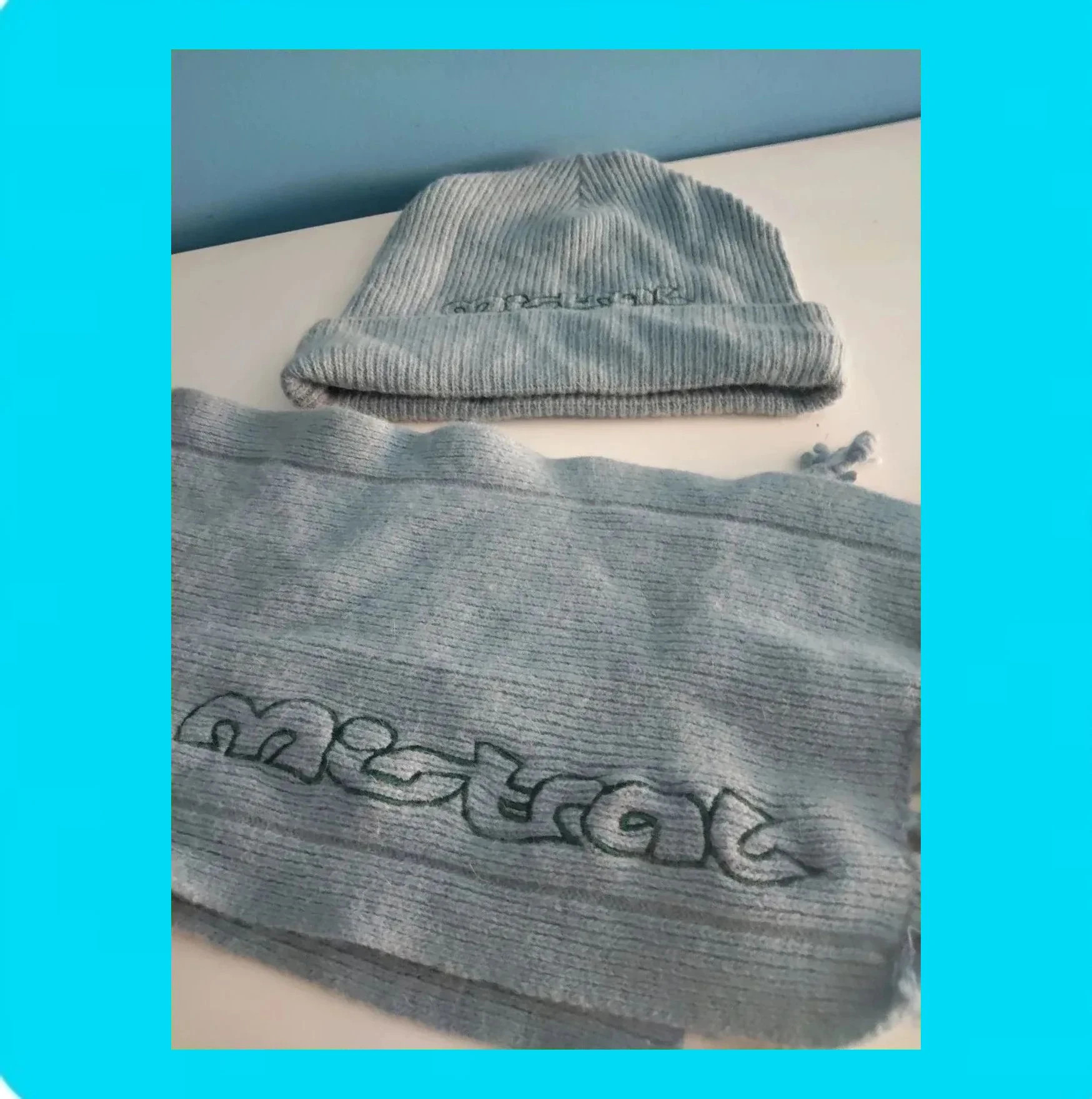 🩵 Conjunto Gorro y Bufanda Niño 🩵 – Mistral 3