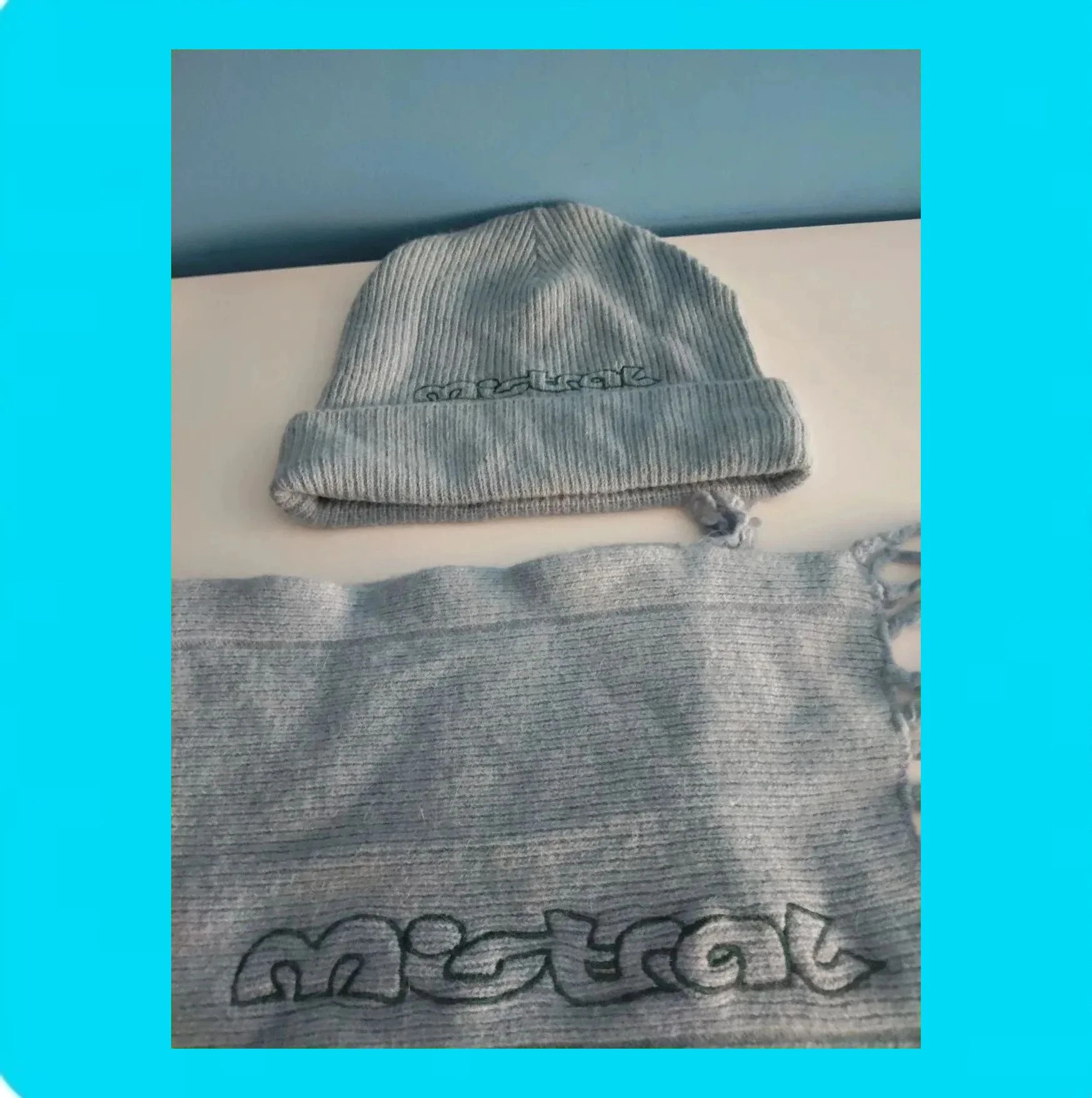 🩵 Conjunto Gorro y Bufanda Niño 🩵 – Mistral 2