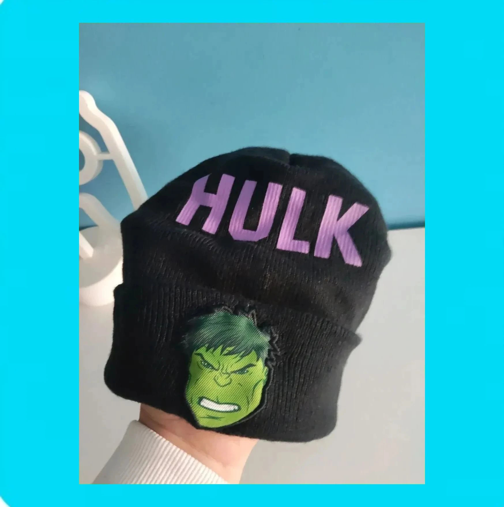 🩵 Gorro Niño Invierno Hulk Marvel 🩵 – Marvel – taille 8-12 ans, 56 cm 4