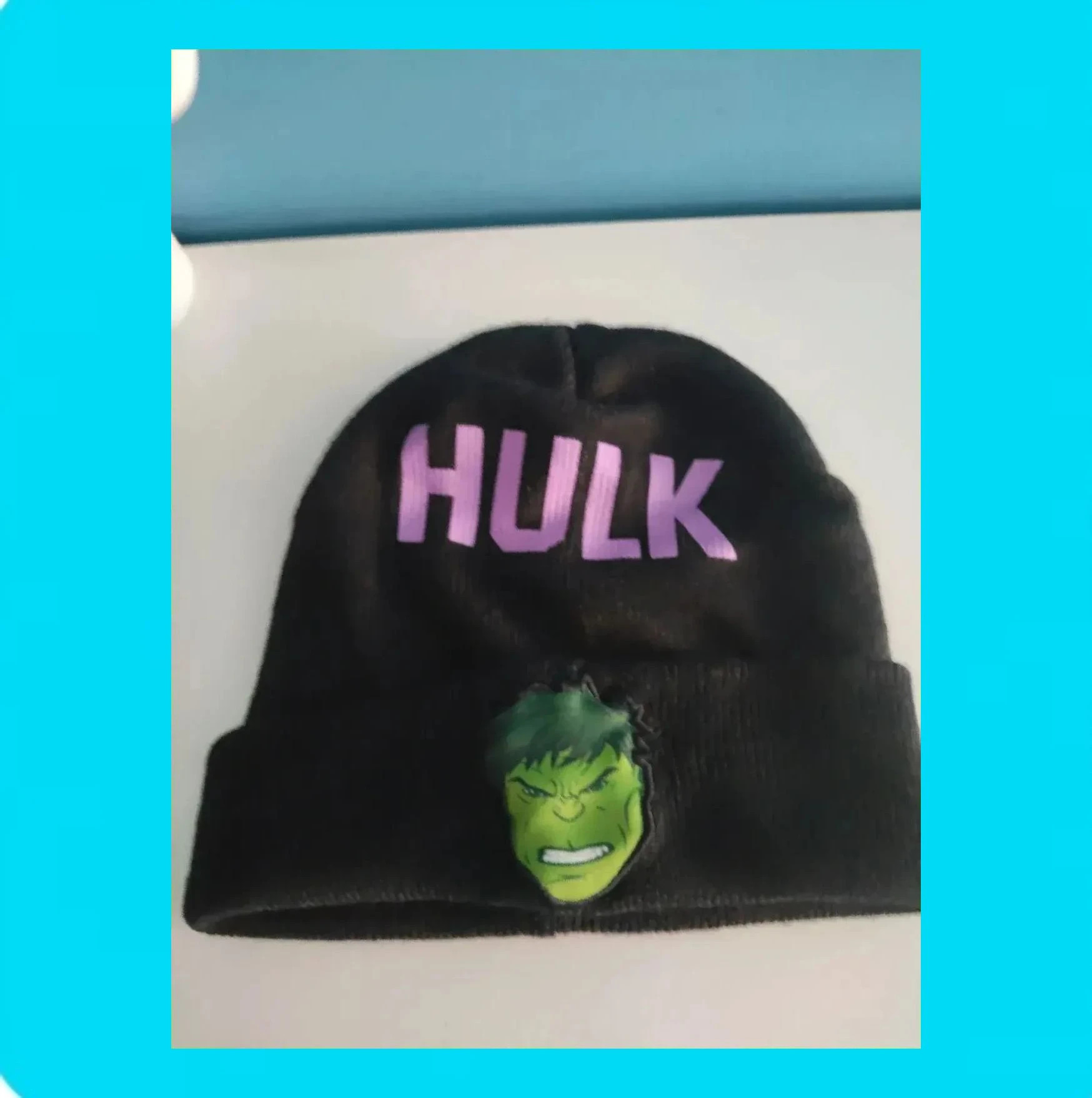 🩵 Gorro Niño Invierno Hulk Marvel 🩵 – Marvel – taille 8-12 ans, 56 cm 2