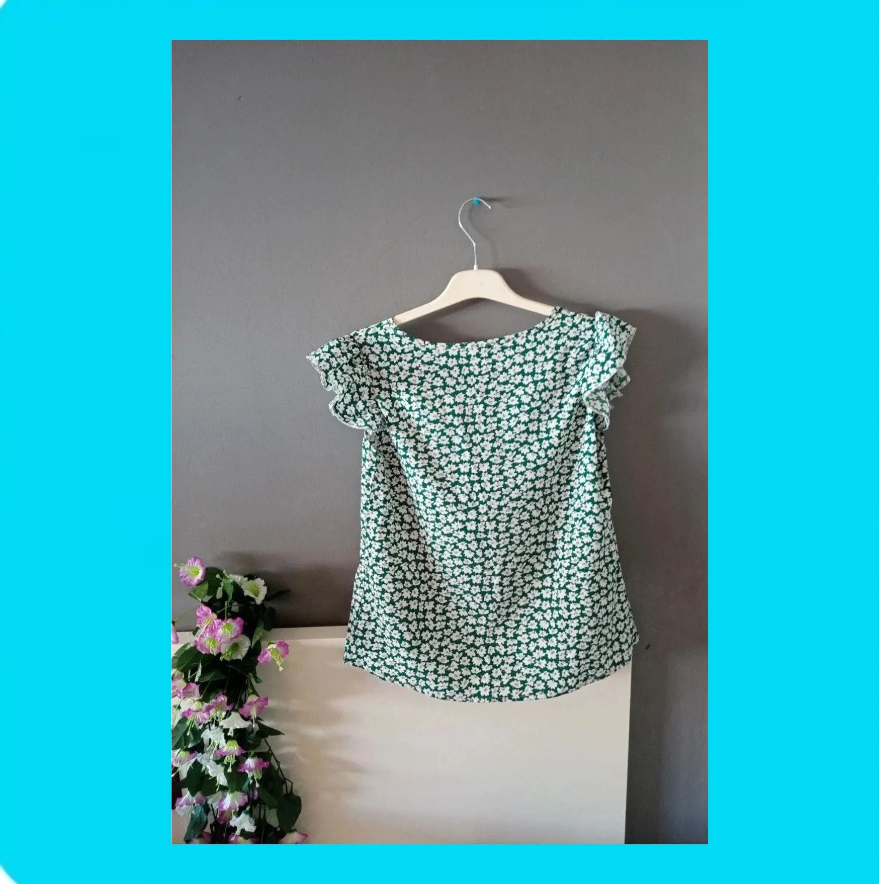 💗 Bonita Blusa Mujer Estampada Con Flores💗 – Shein – taille S / 36 / 8 2