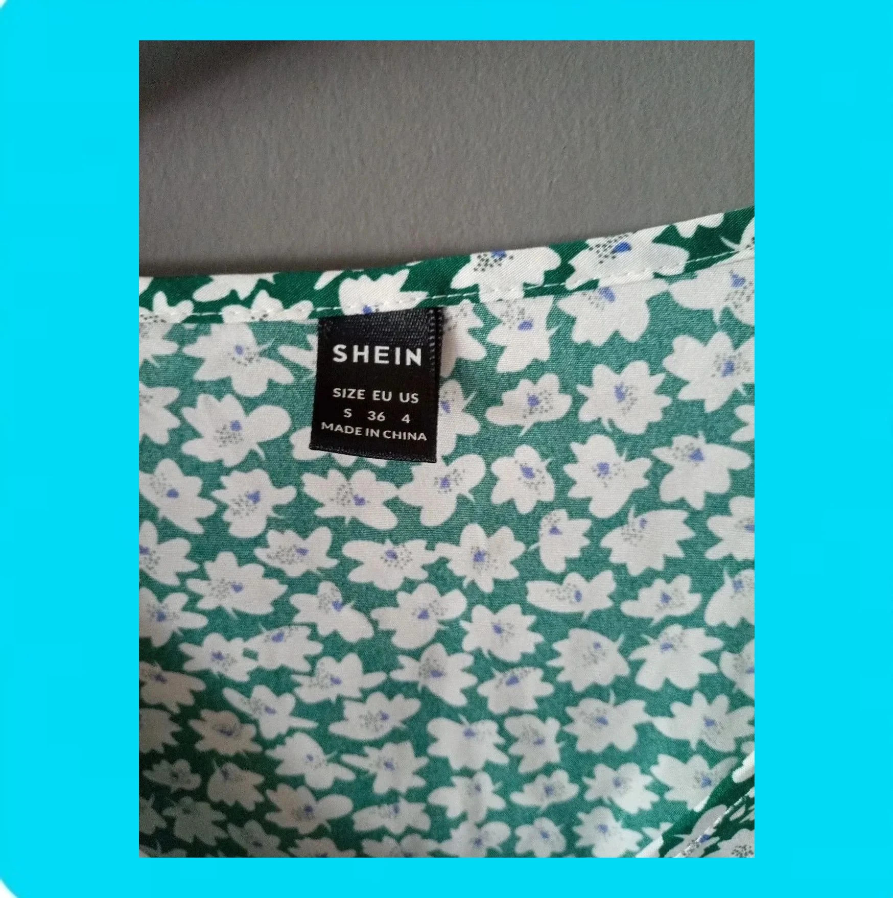 💗 Bonita Blusa Mujer Estampada Con Flores💗 – Shein – taille S / 36 / 8 5