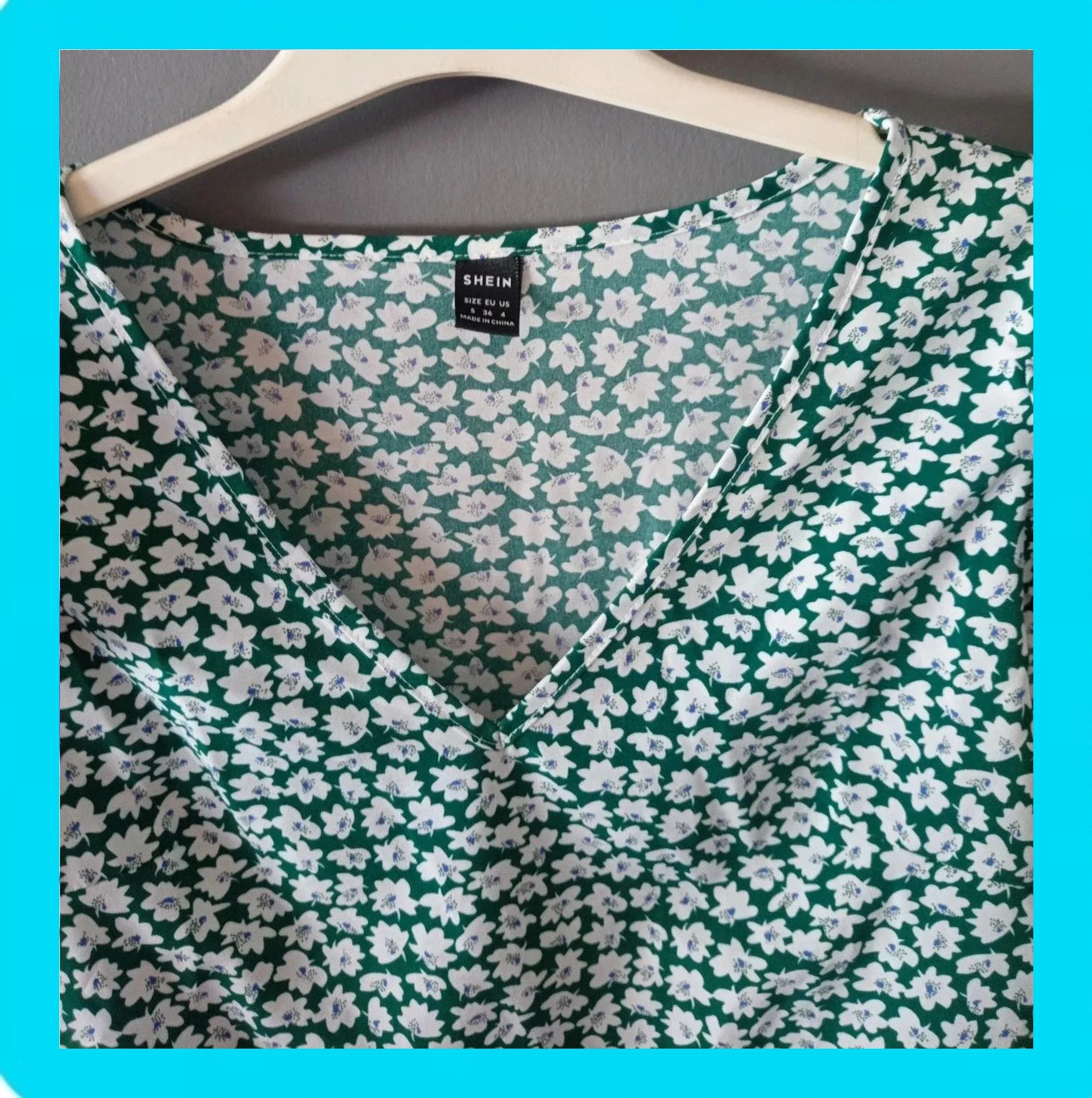 💗 Bonita Blusa Mujer Estampada Con Flores💗 – Shein – taille S / 36 / 8 3