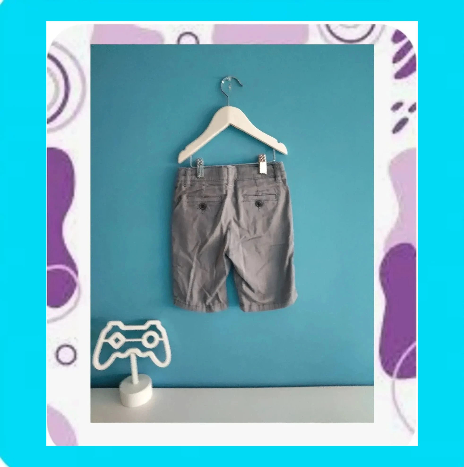 🩵 Pantalón Corto Niño Gris 🩵 – TEX – taille 5 ans / 110 cm 4