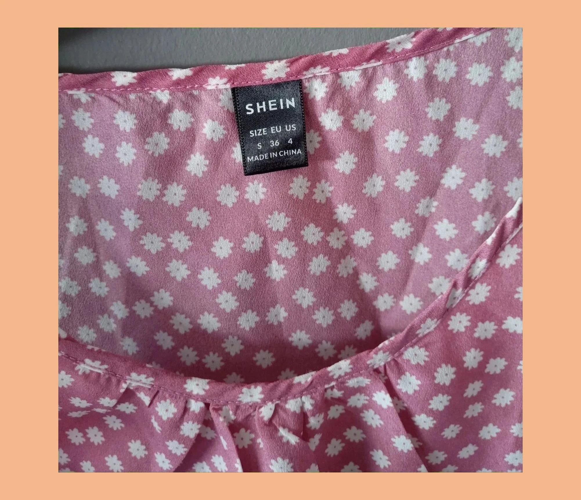 💗 Blusa Mujer Estampada Sin Mangas 💗 – Shein – taille S / 36 / 8 5