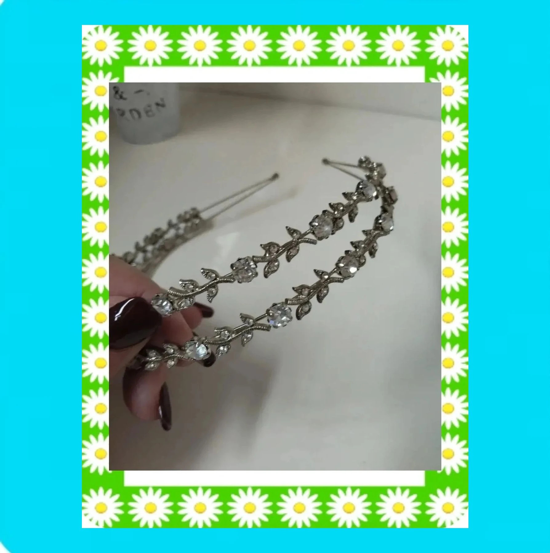 💗 Elegante y Preciosa Tiara Novia 💗
