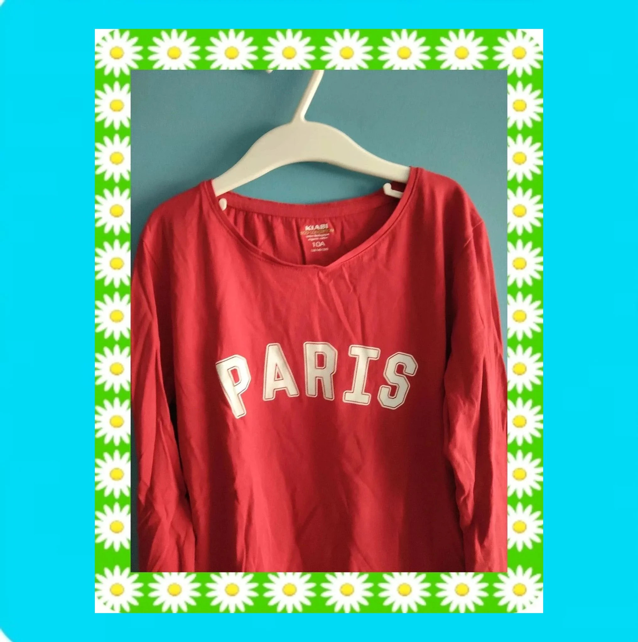 🩷 Bonita Camiseta Niña Paris 🩷 – Kiabi – taille 10 ans / 140 cm 2