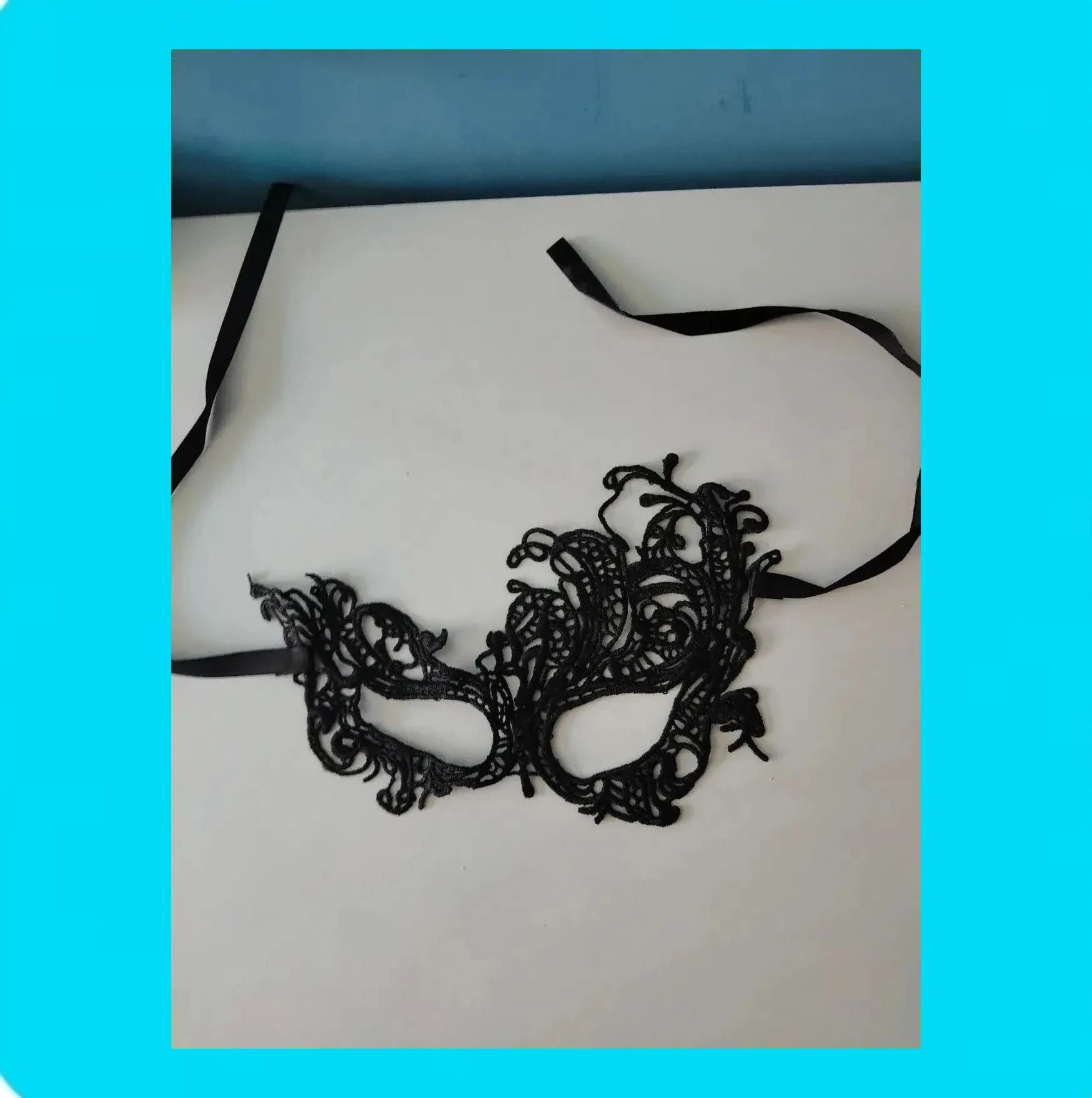 🩷 Elegante Antifaz Encaje Negro 🩷 – taille Taille unique 2