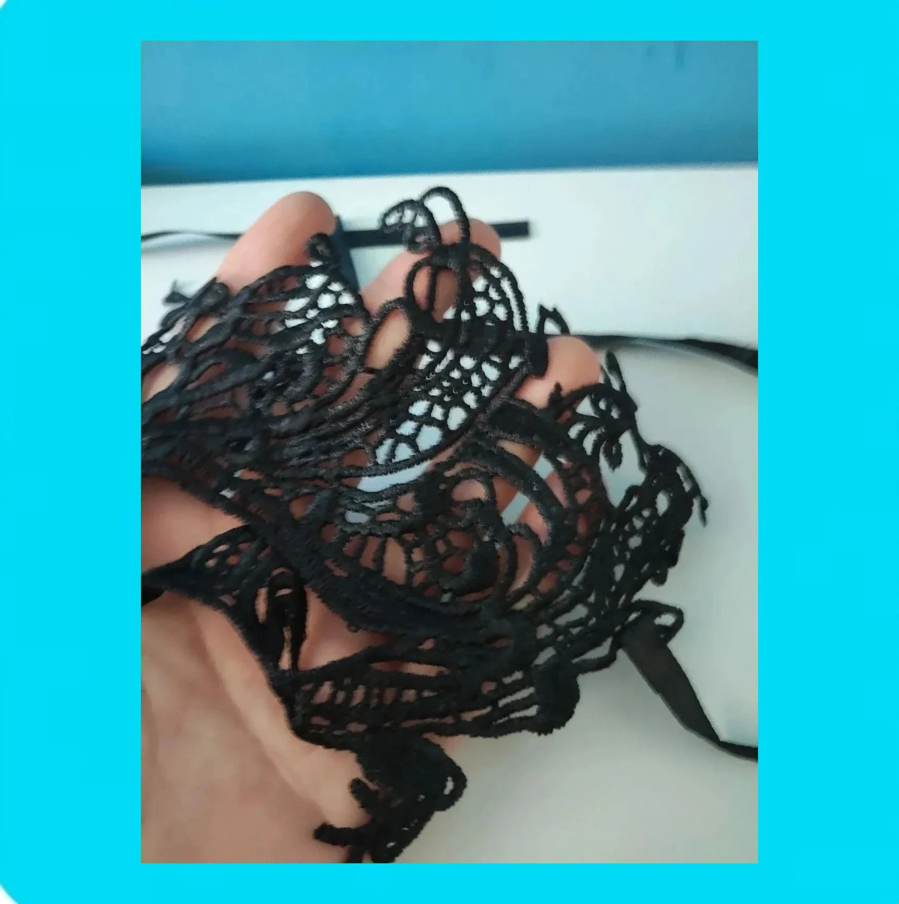 🩷 Elegante Antifaz Encaje Negro 🩷 – taille Taille unique 4