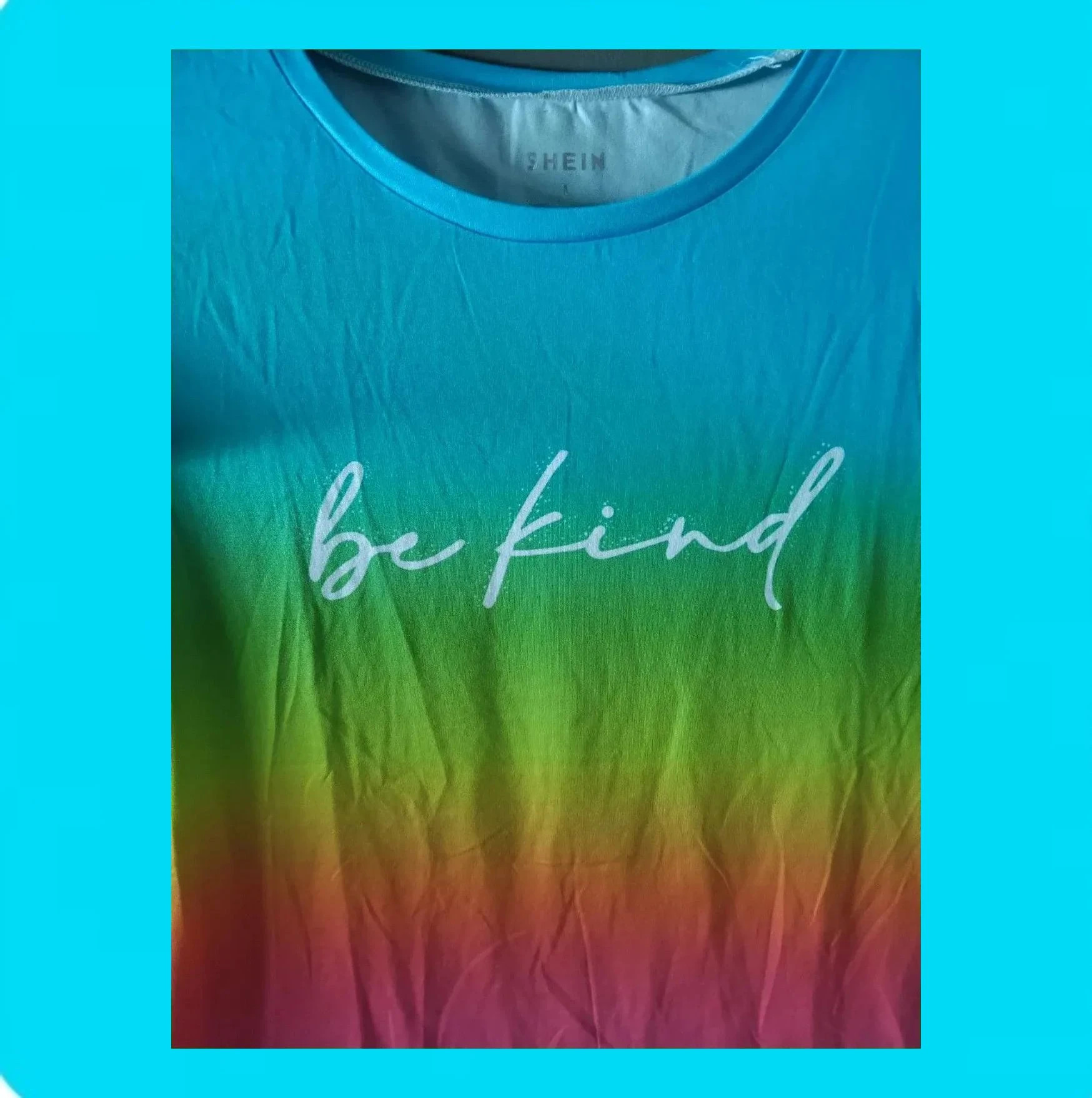 🩷 Camiseta Mujer Colores Vibrantes 🩷 – Shein – taille L / 40 / 12 2
