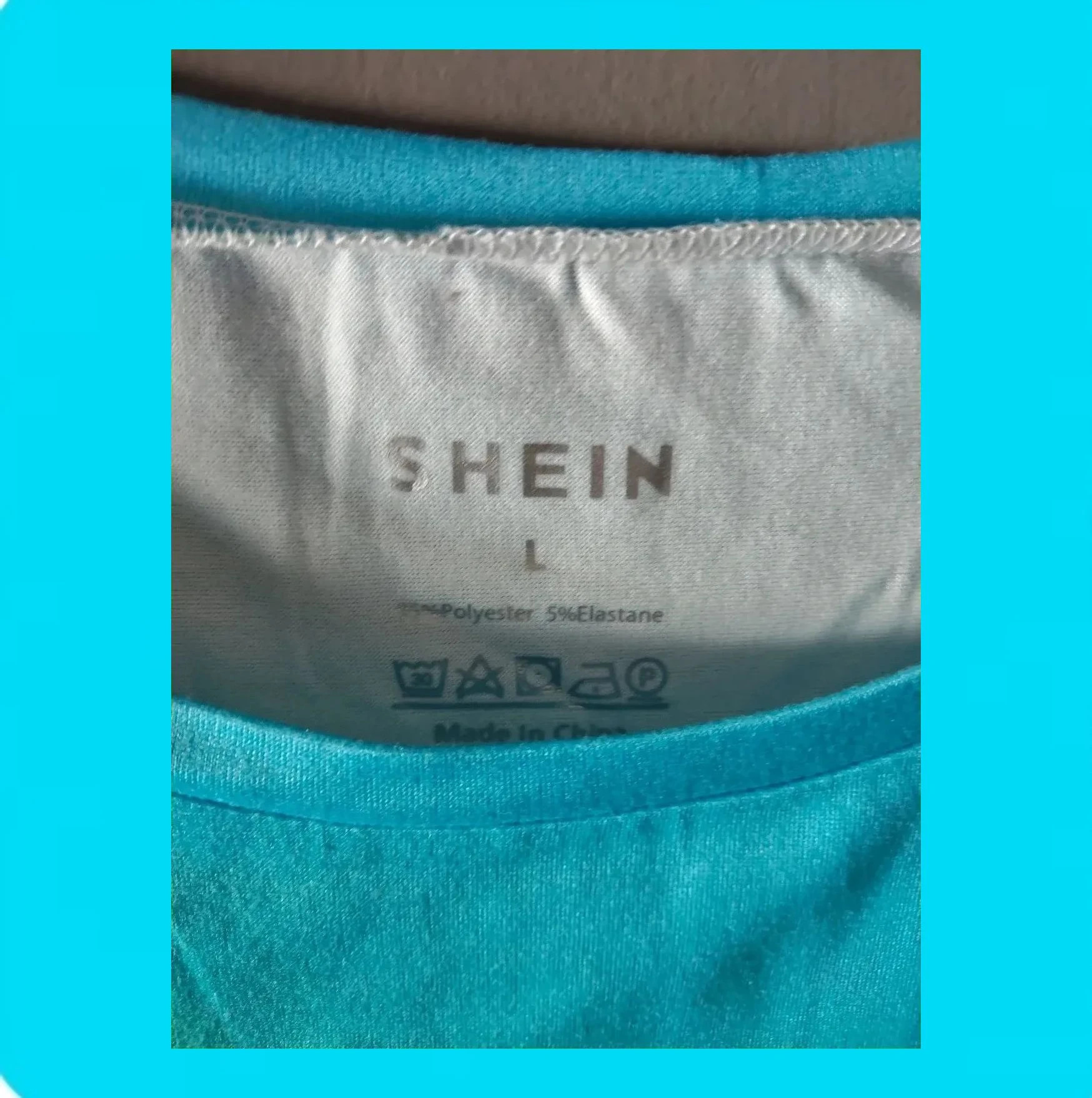 🩷 Camiseta Mujer Colores Vibrantes 🩷 – Shein – taille L / 40 / 12 5