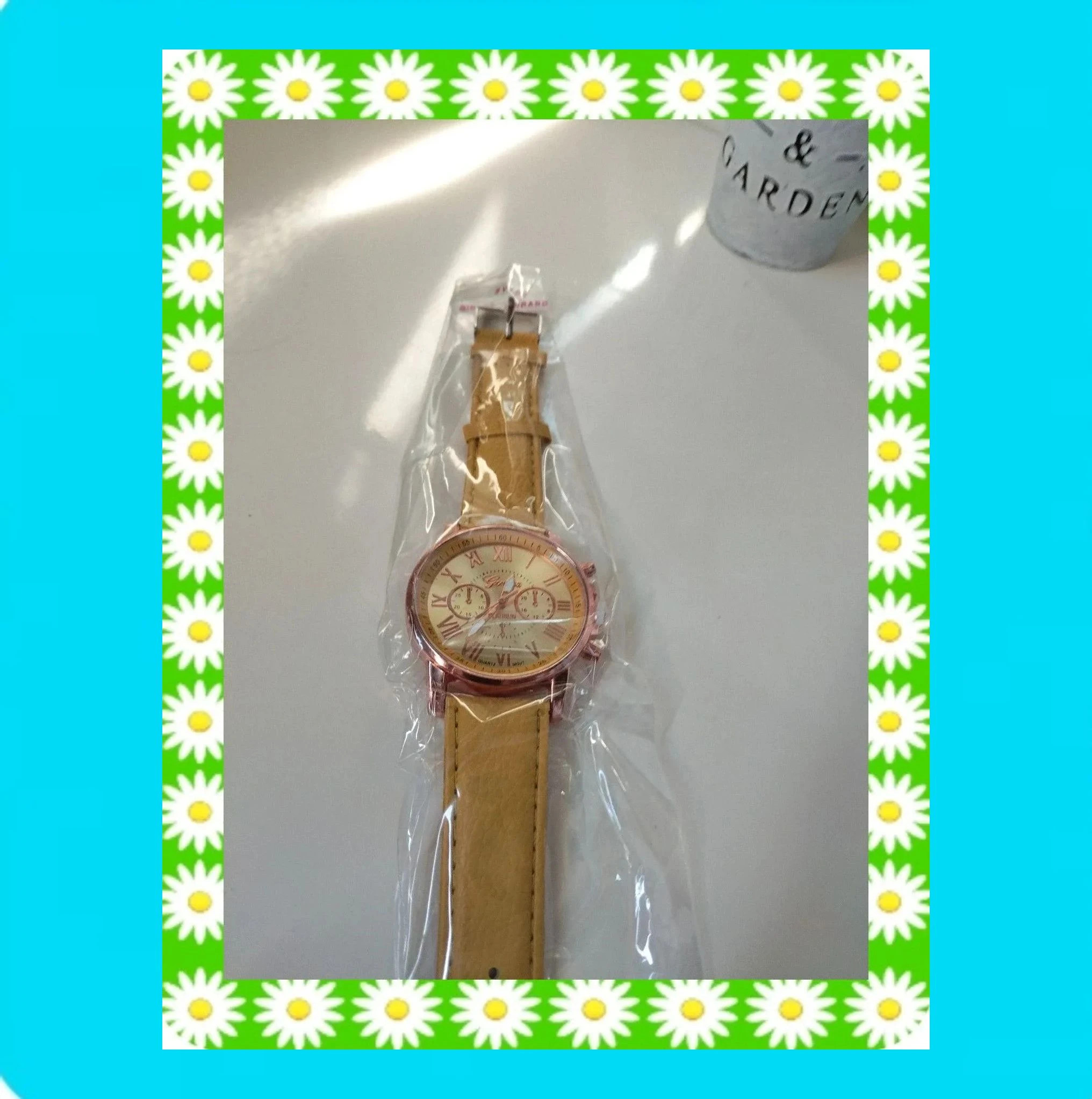 🩷 Reloj Mujer Amarillo y Dorado 🩷 – taille Taille unique 2