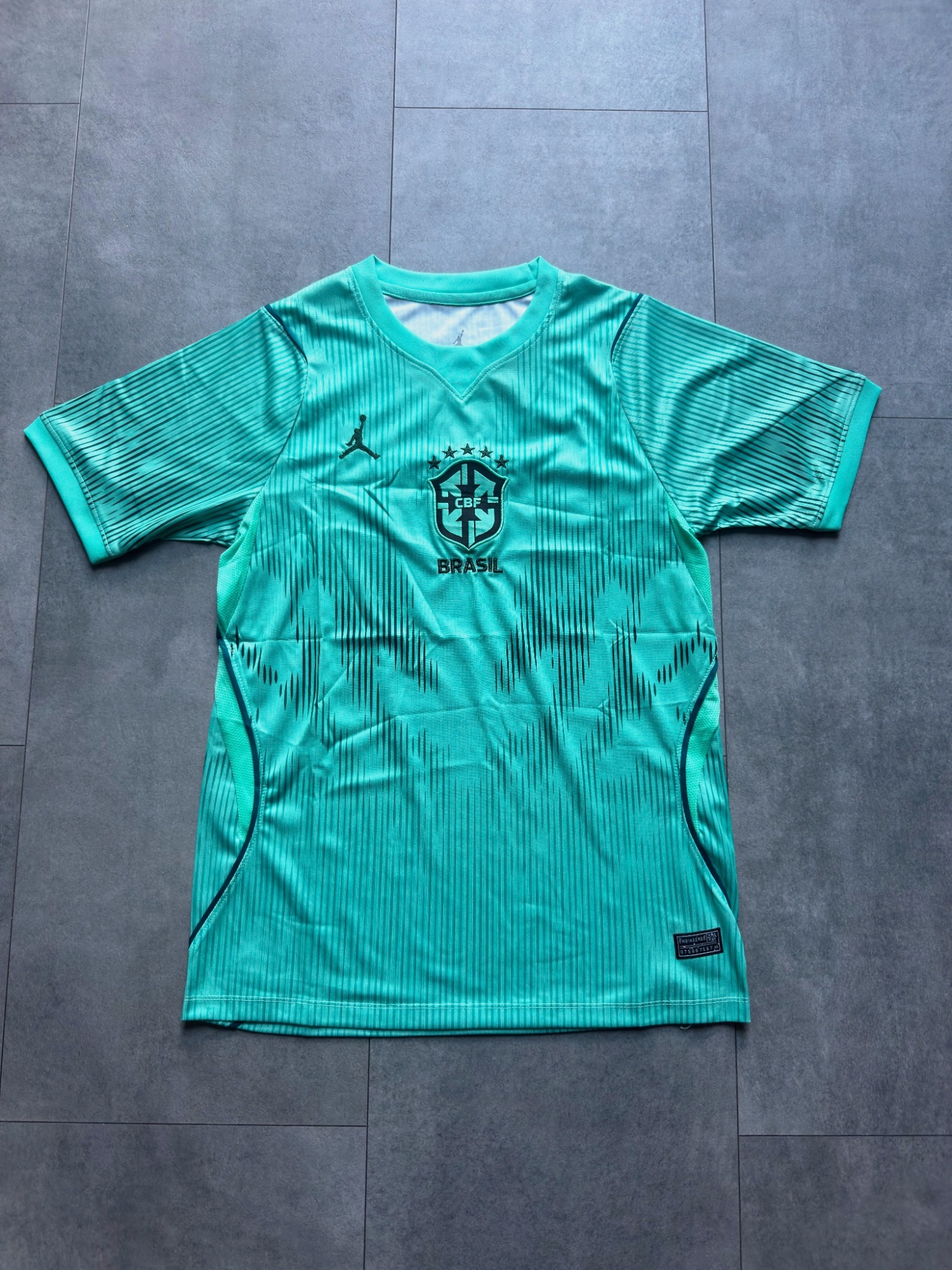 Maillot concept Brésil bleu vert taille S homme neuf avec étiquette 