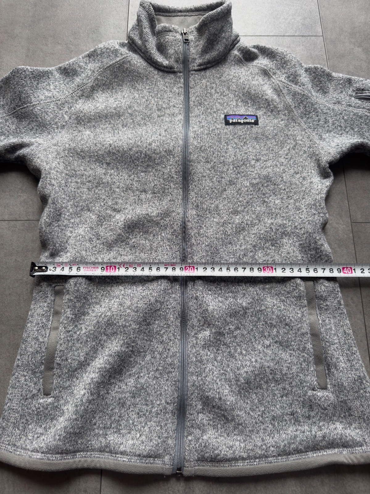 Polaire grise Patagonia à zip poches hiver polyester taille XS homme très bon ét – Patagonia – taille XS 9
